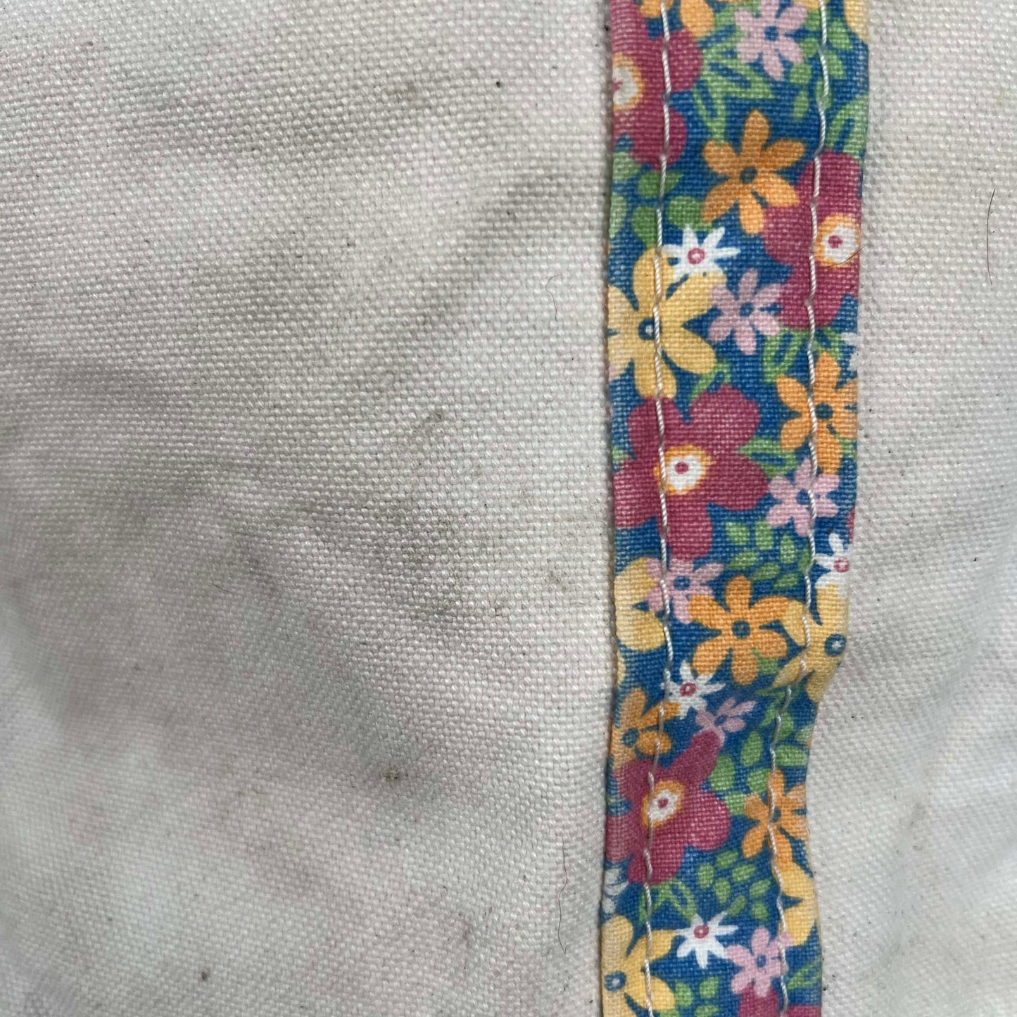 L.L. Bean Floral Print Canvas z/u Boat and Tote Bag- XS