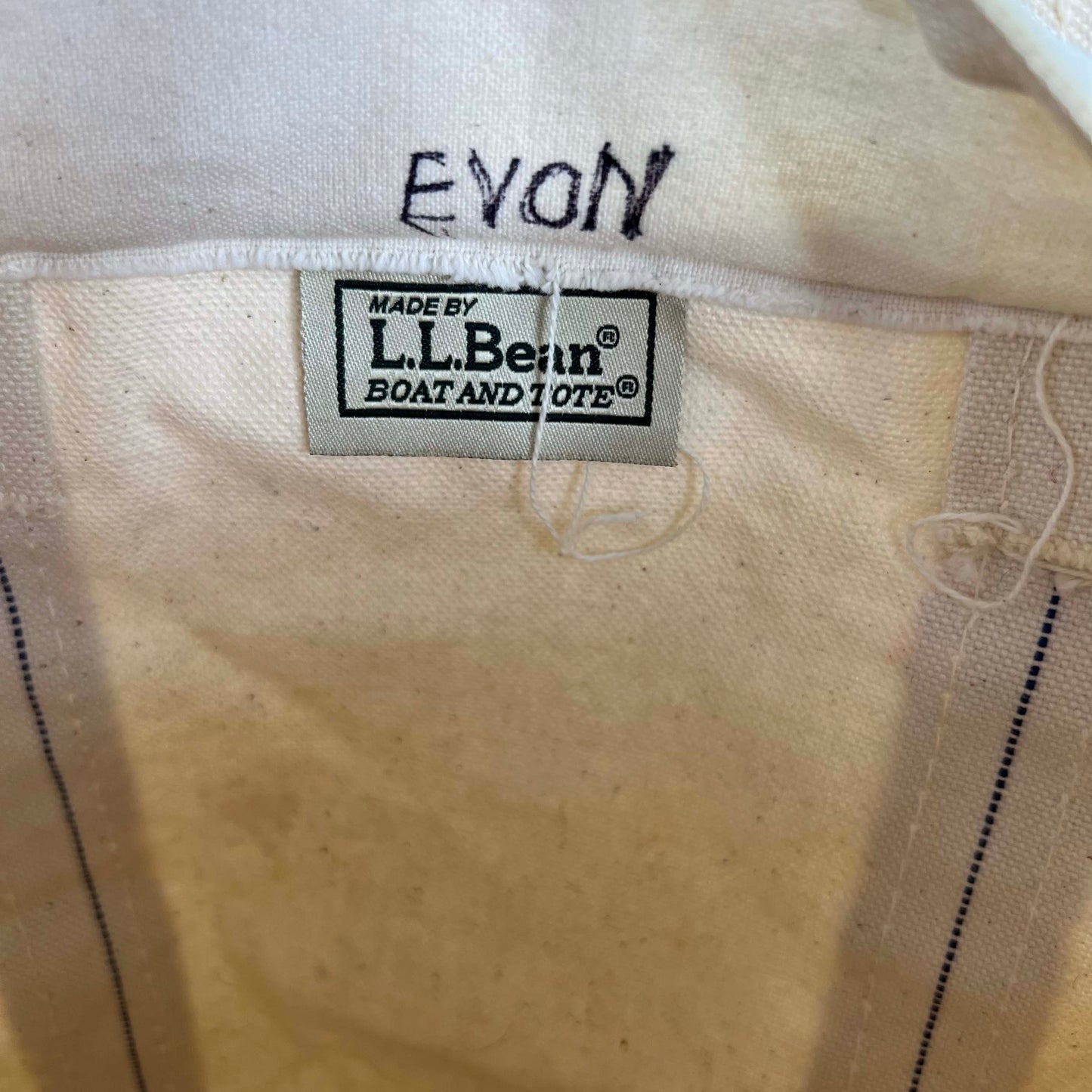 L.L. Bean Floral Print Canvas z/u Boat and Tote Bag- XS