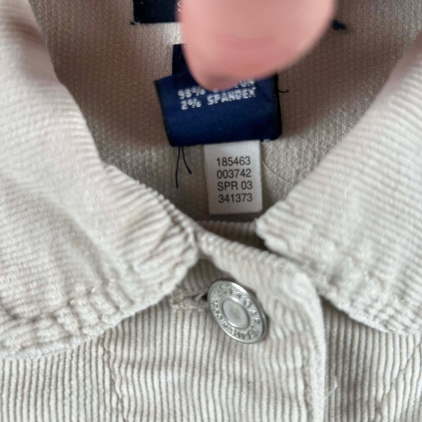 2003 Gap Corduroy Trucker Jacket- S