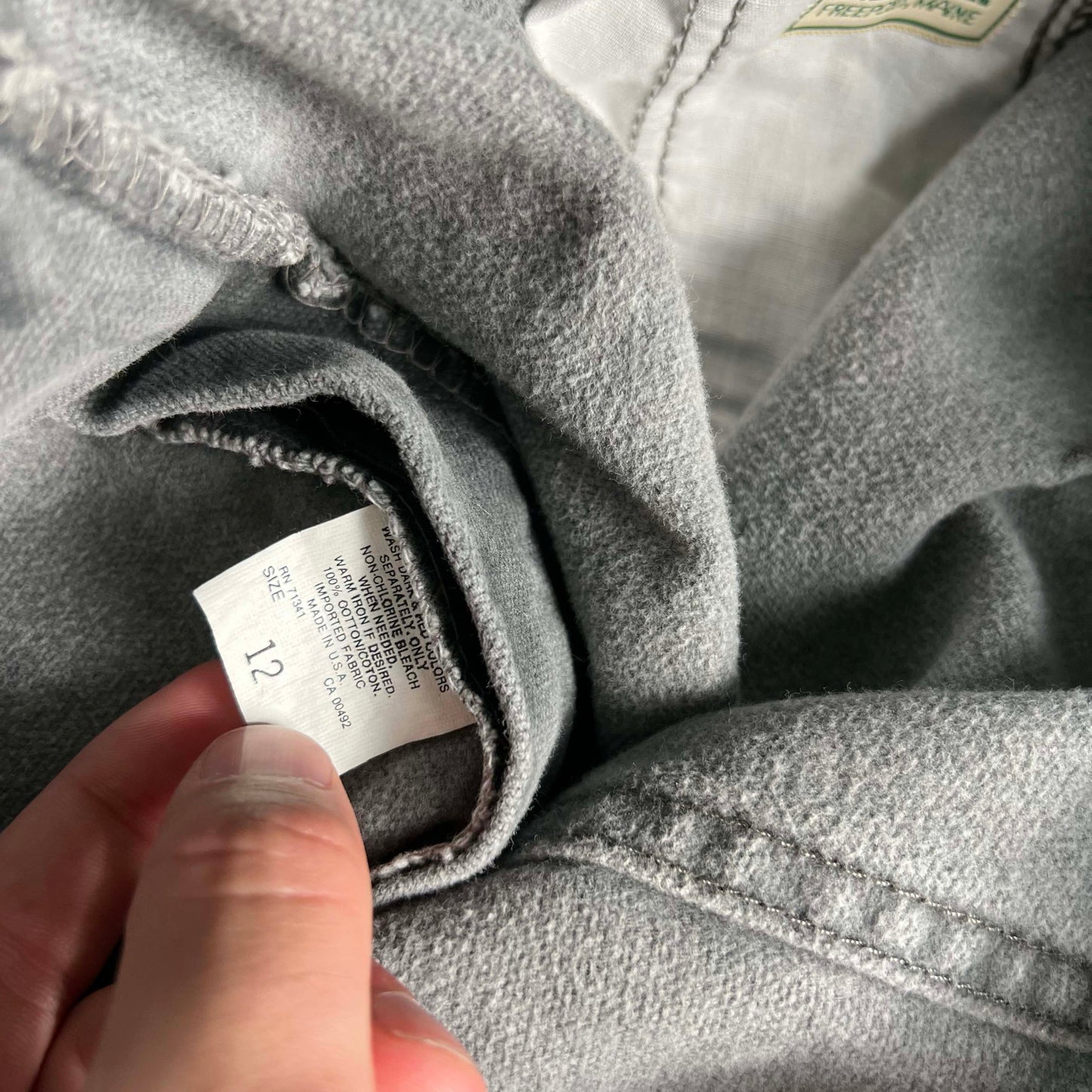 80s L.L. Bean Stonewash Cotton Pants- 28x29
