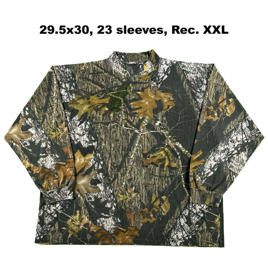 Vintage Blank Camo Long Sleeve Tees- SELECT TEE