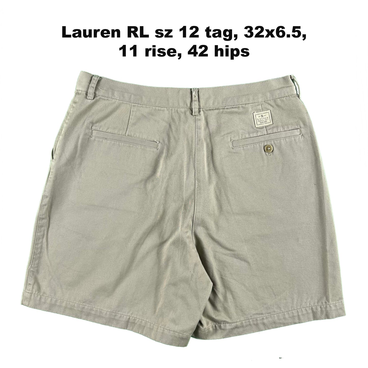 Vintage Polo Ralph Lauren Cotton Chino Shorts- SELECT PAIR