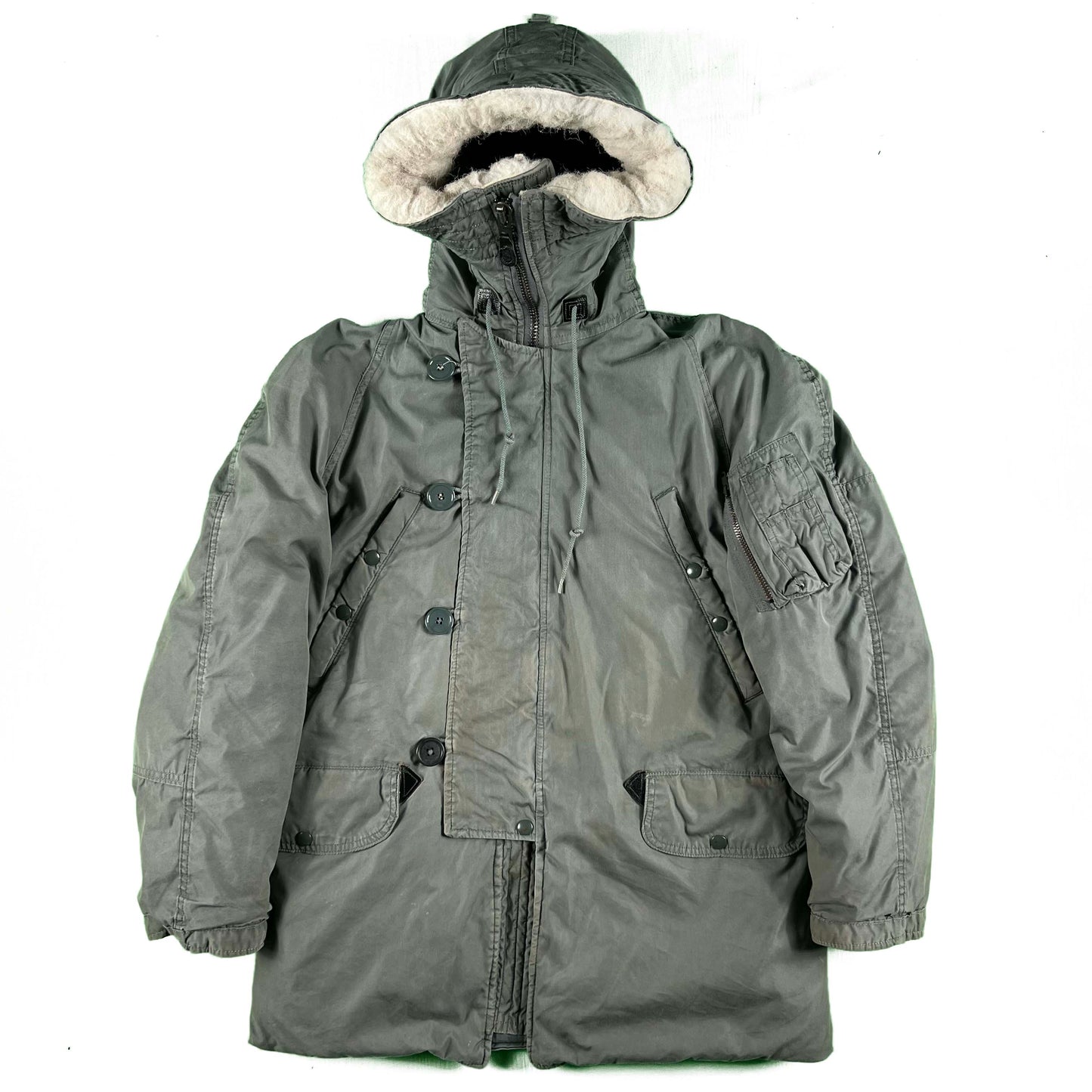 70s U.S. Air Force N-3B Hooded Parka- XS