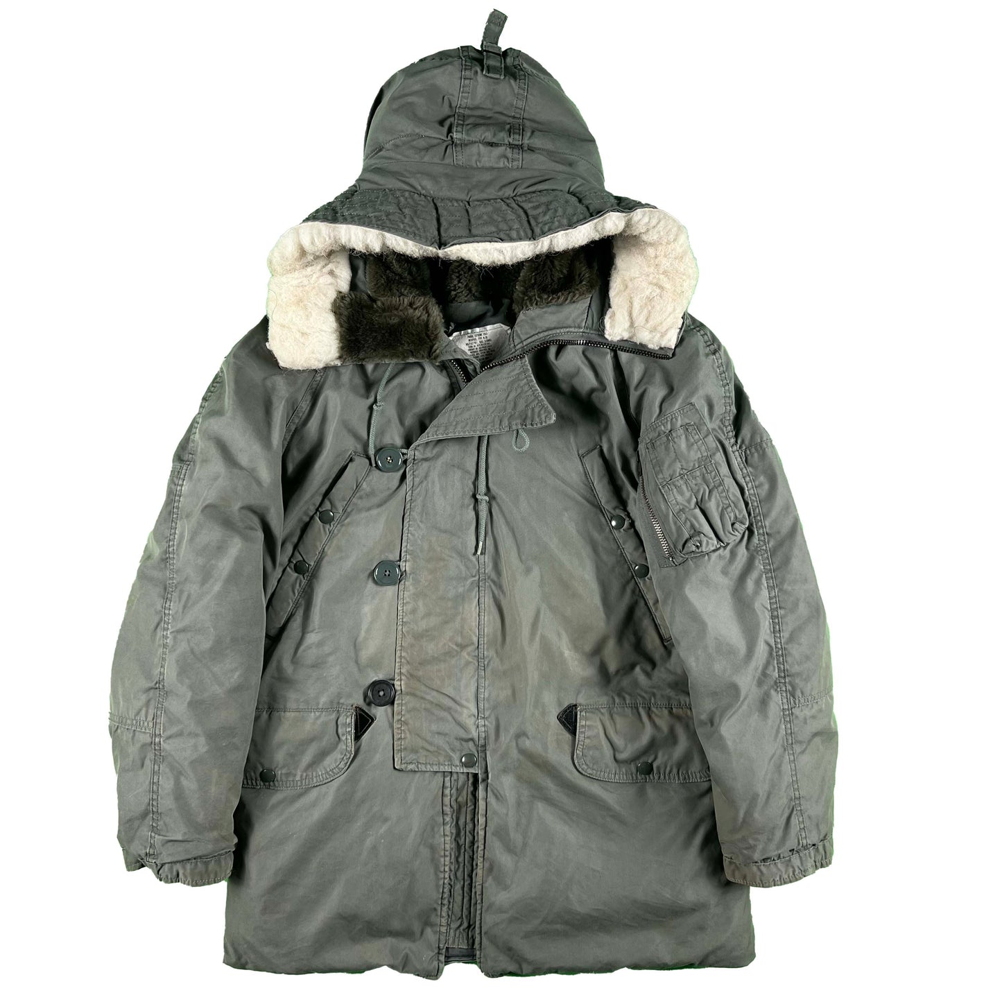 70s U.S. Air Force N-3B Hooded Parka- XS