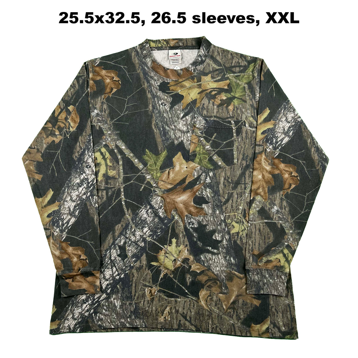 Vintage Blank Camo Long Sleeve Tees- SELECT TEE