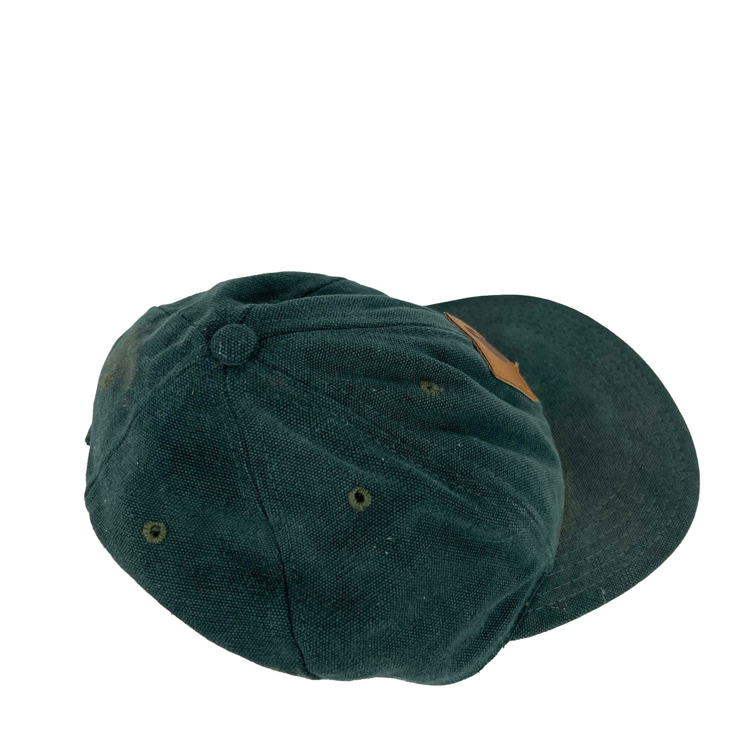 90s Faded Forest Green Carhartt Canvas Hat