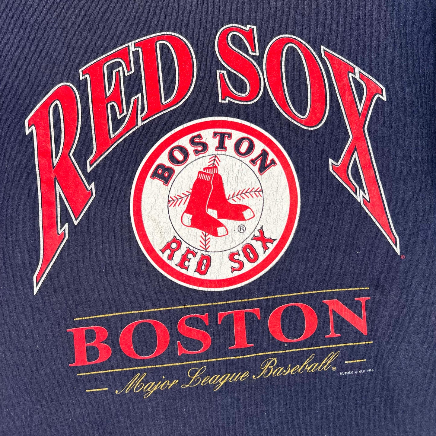 90s Big Boston Red Sox Sweatshirt- XXL