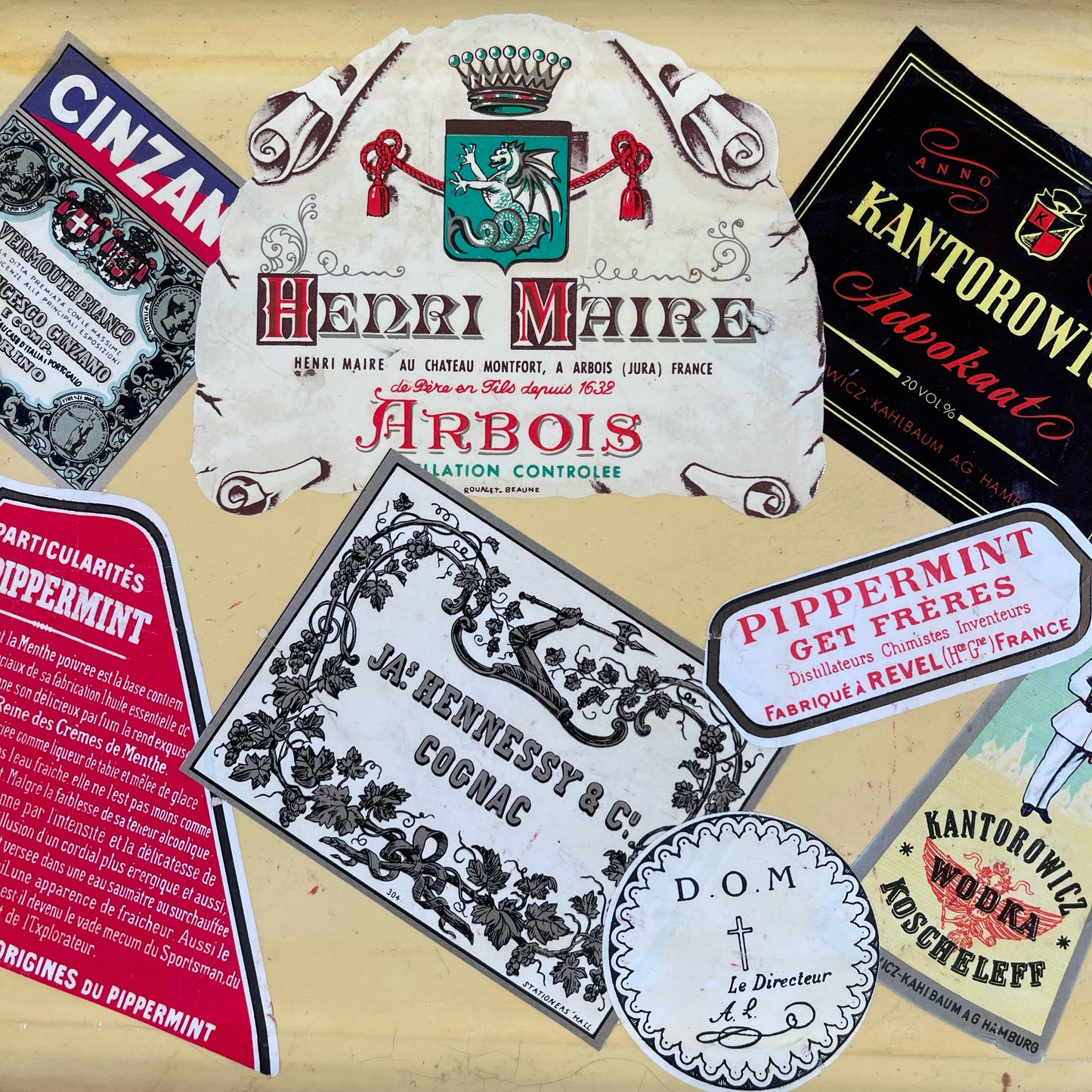 Vintage Made in Japan Rolling Tray