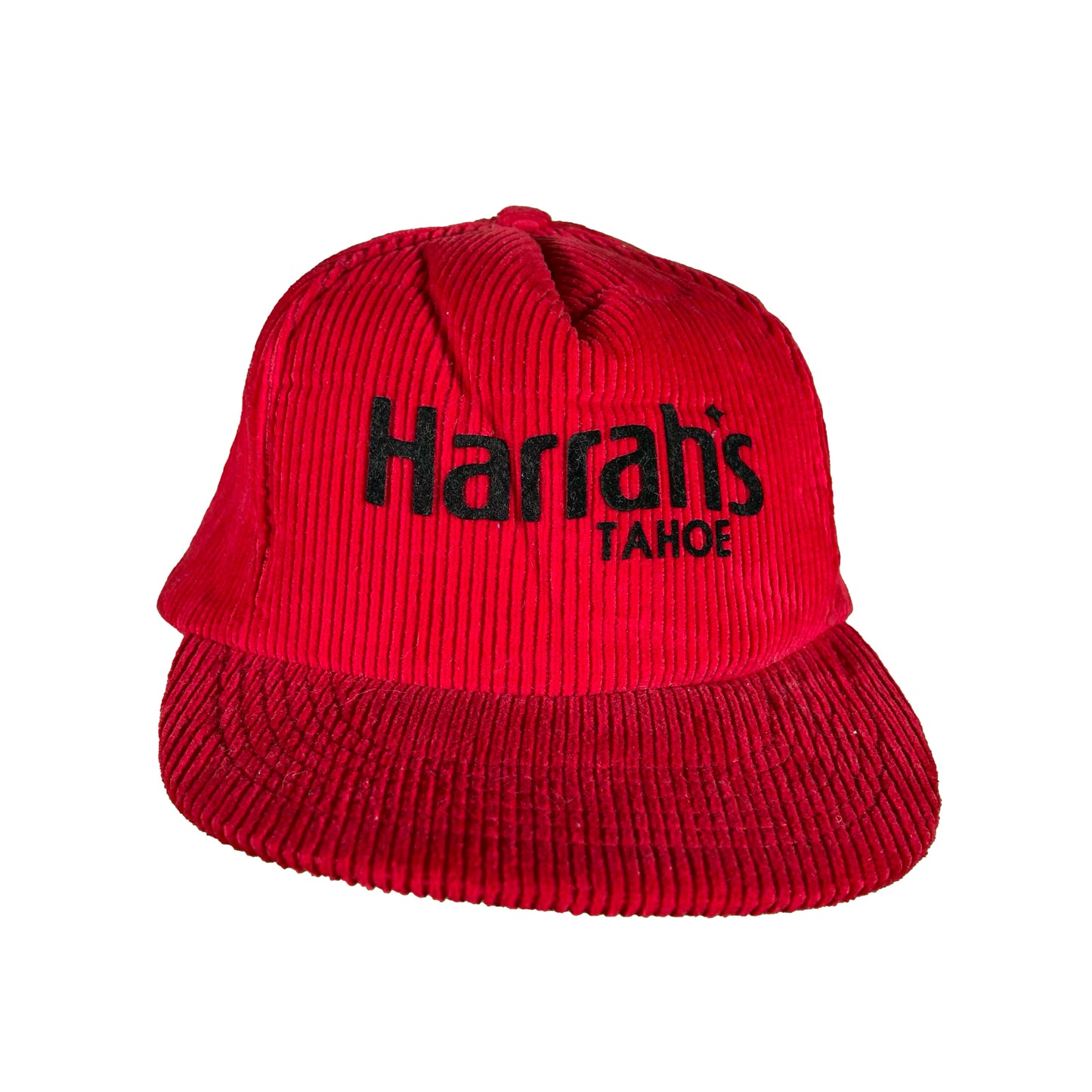80s Lake Tahoe Corduroy Trucker Hat