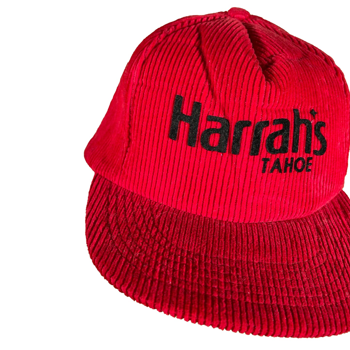 80s Lake Tahoe Corduroy Trucker Hat