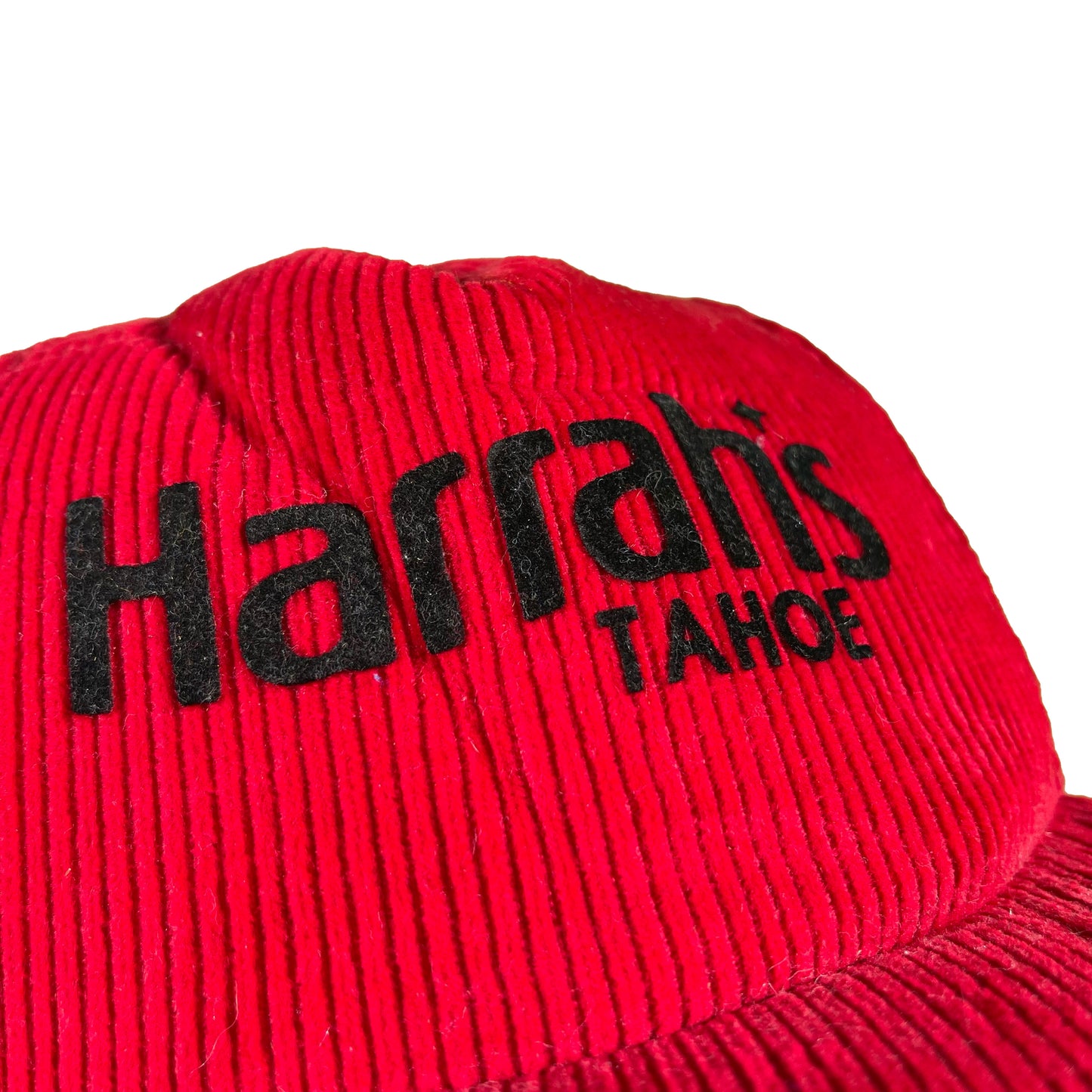 80s Lake Tahoe Corduroy Trucker Hat