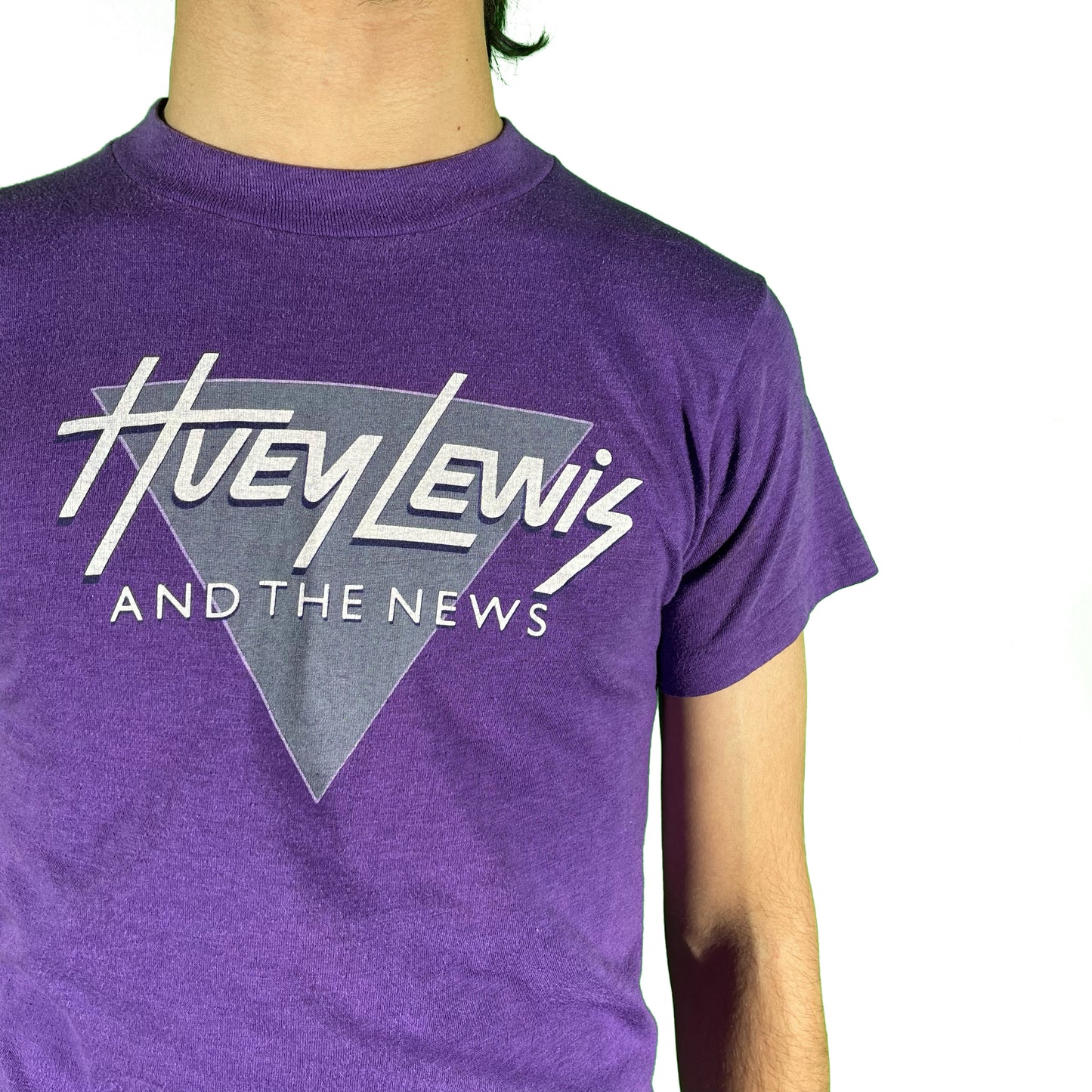 80s Huey Lewis and The News Tee- S