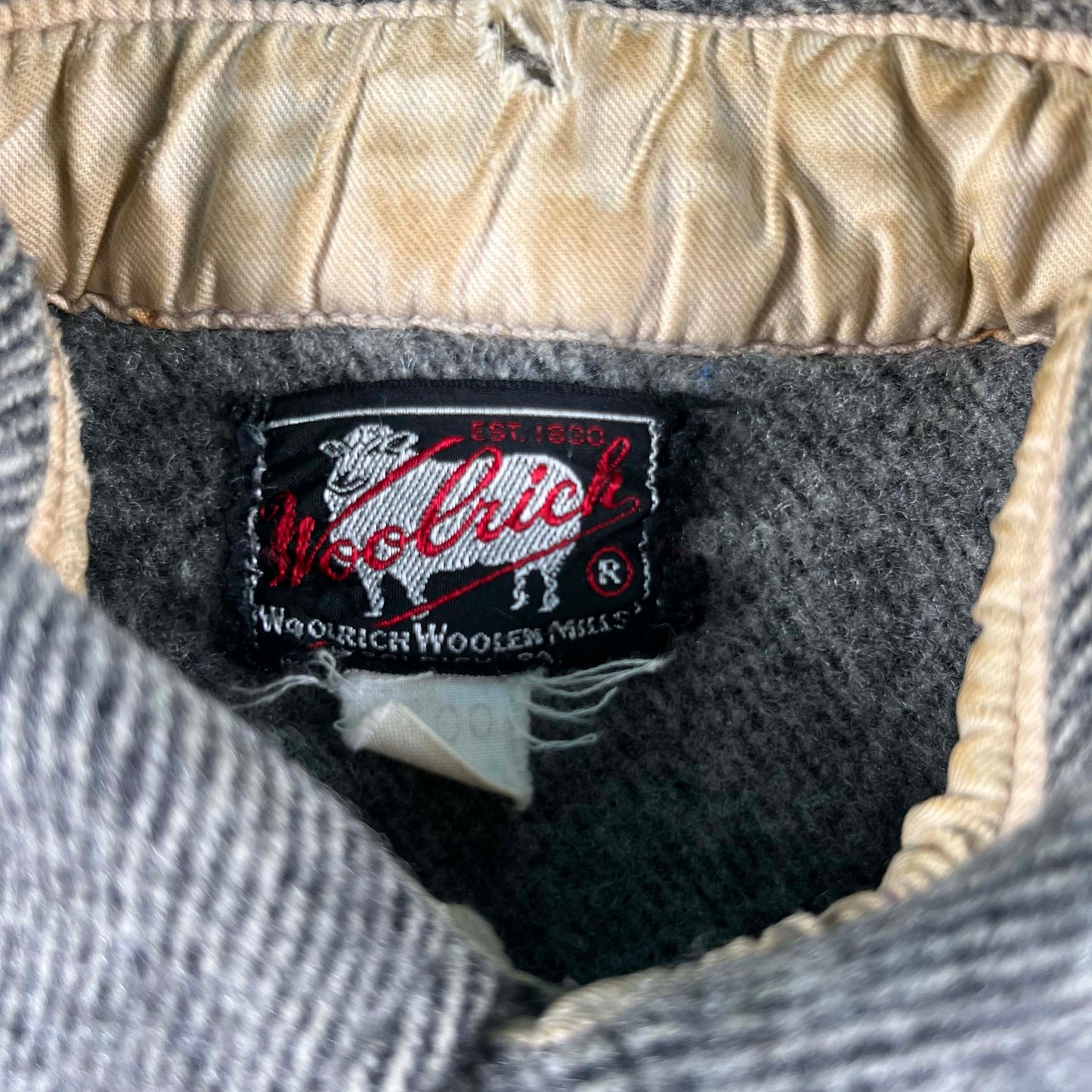 60s Woolrich Heavy Wool Shirt- S