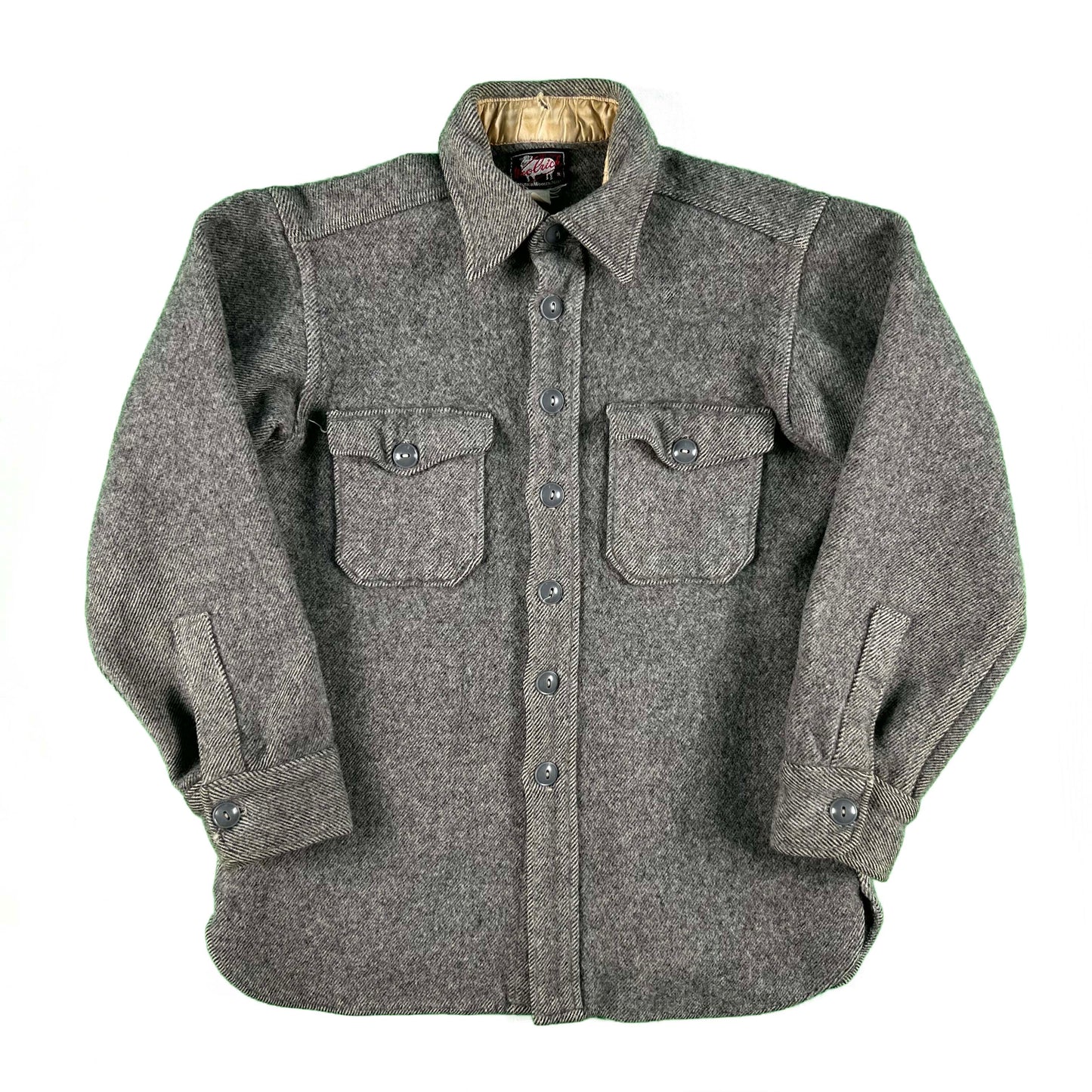 60s Woolrich Heavy Wool Shirt- S