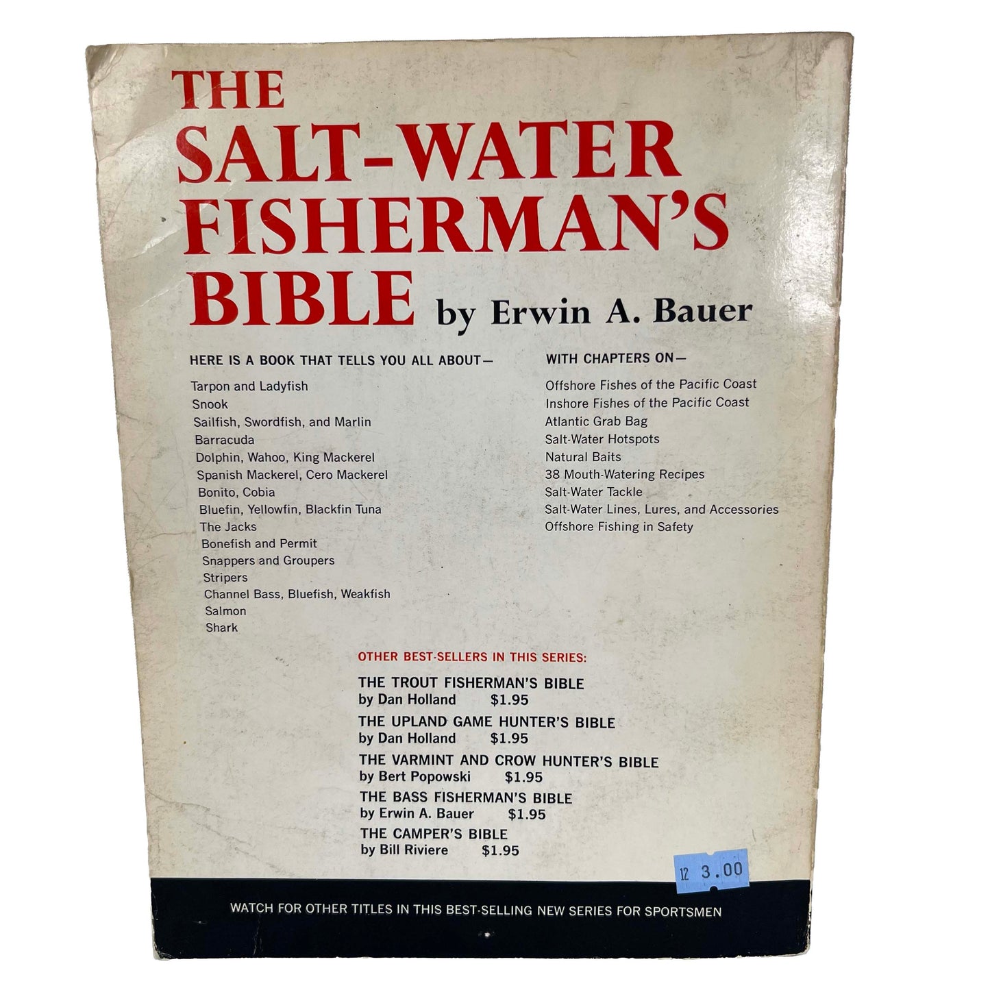 1962 'The Salt-Water Fisherman's Bible'
