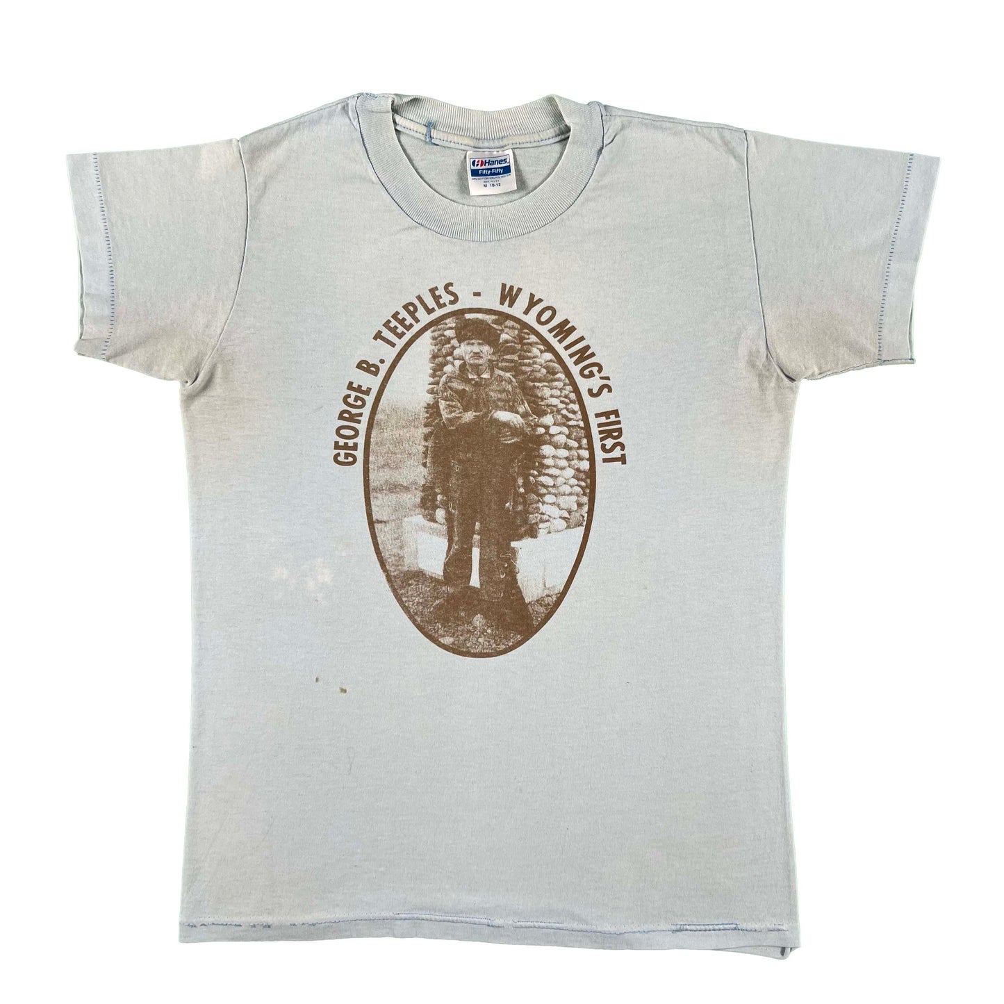 80s George B. Teeples Wyoming Tee- XS