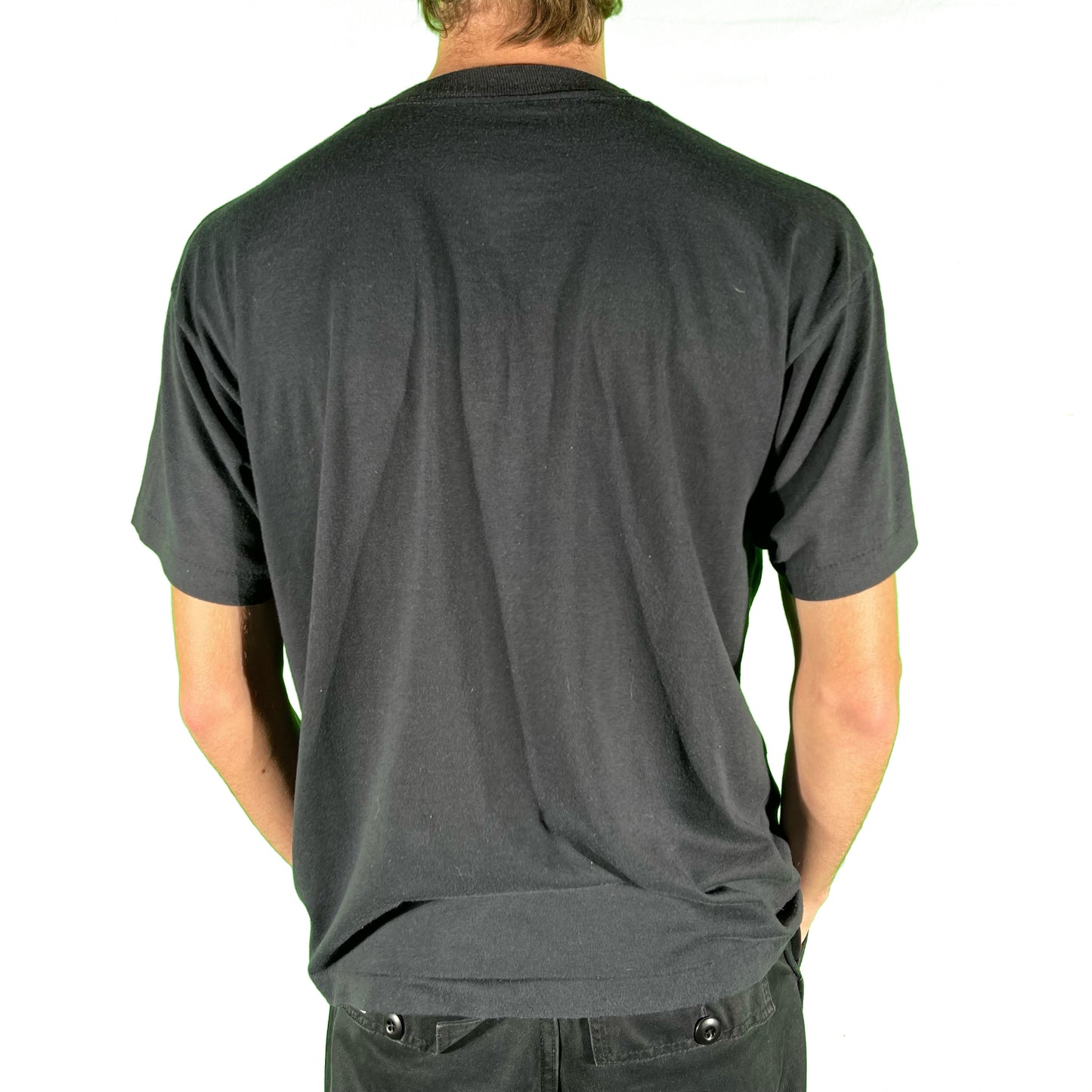 90s Hogroast Motorcycle Tee- L