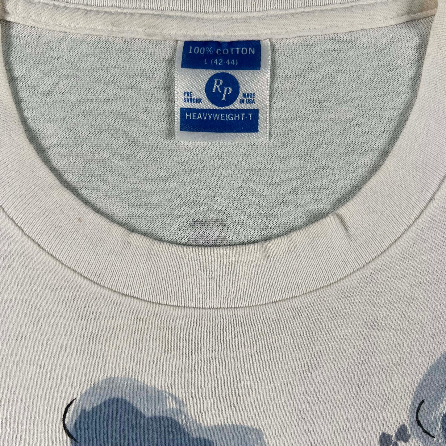 90s Floral 'be loving unto earth' Tee- L