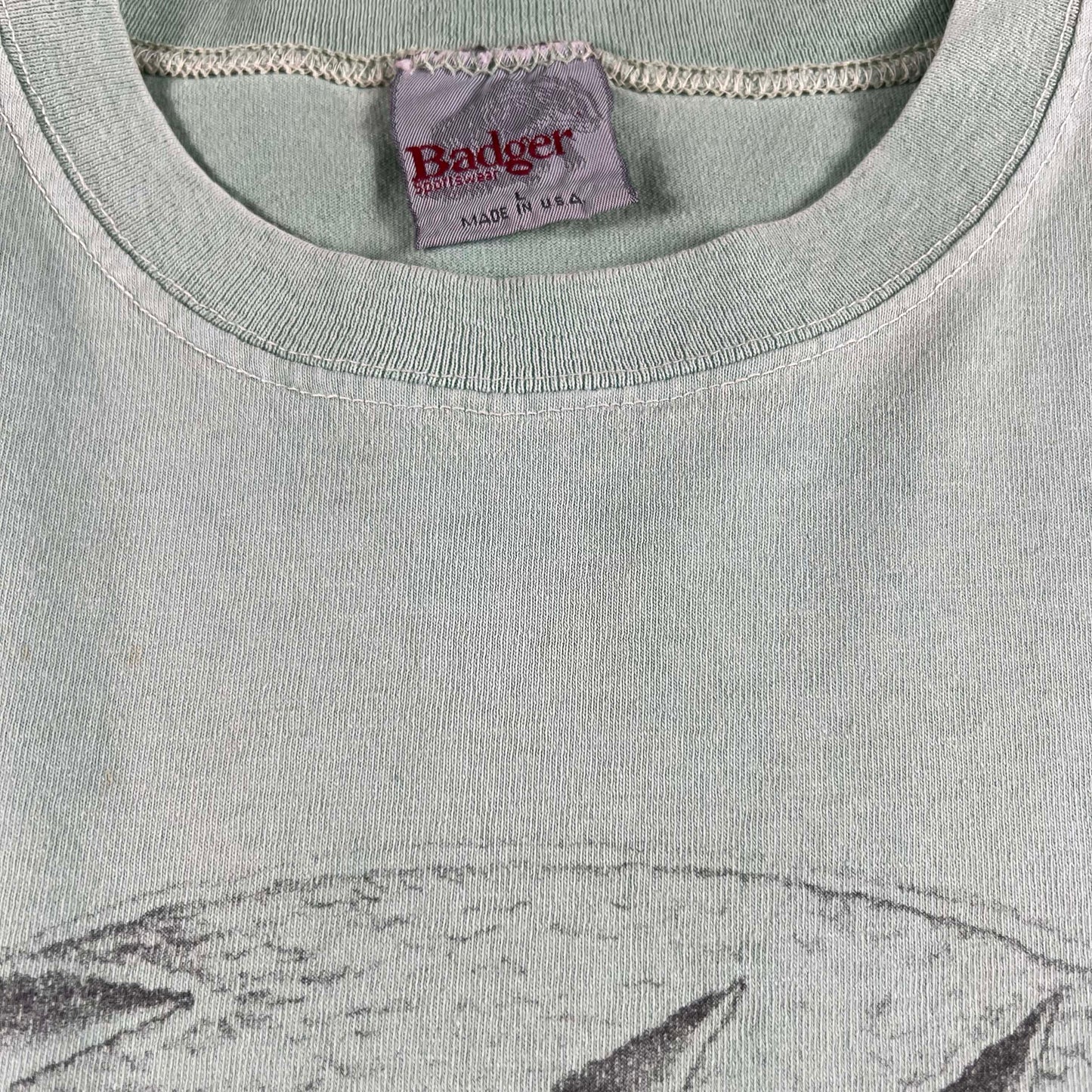 90s 'Know Your Truth' Jesus Fish Tee- L