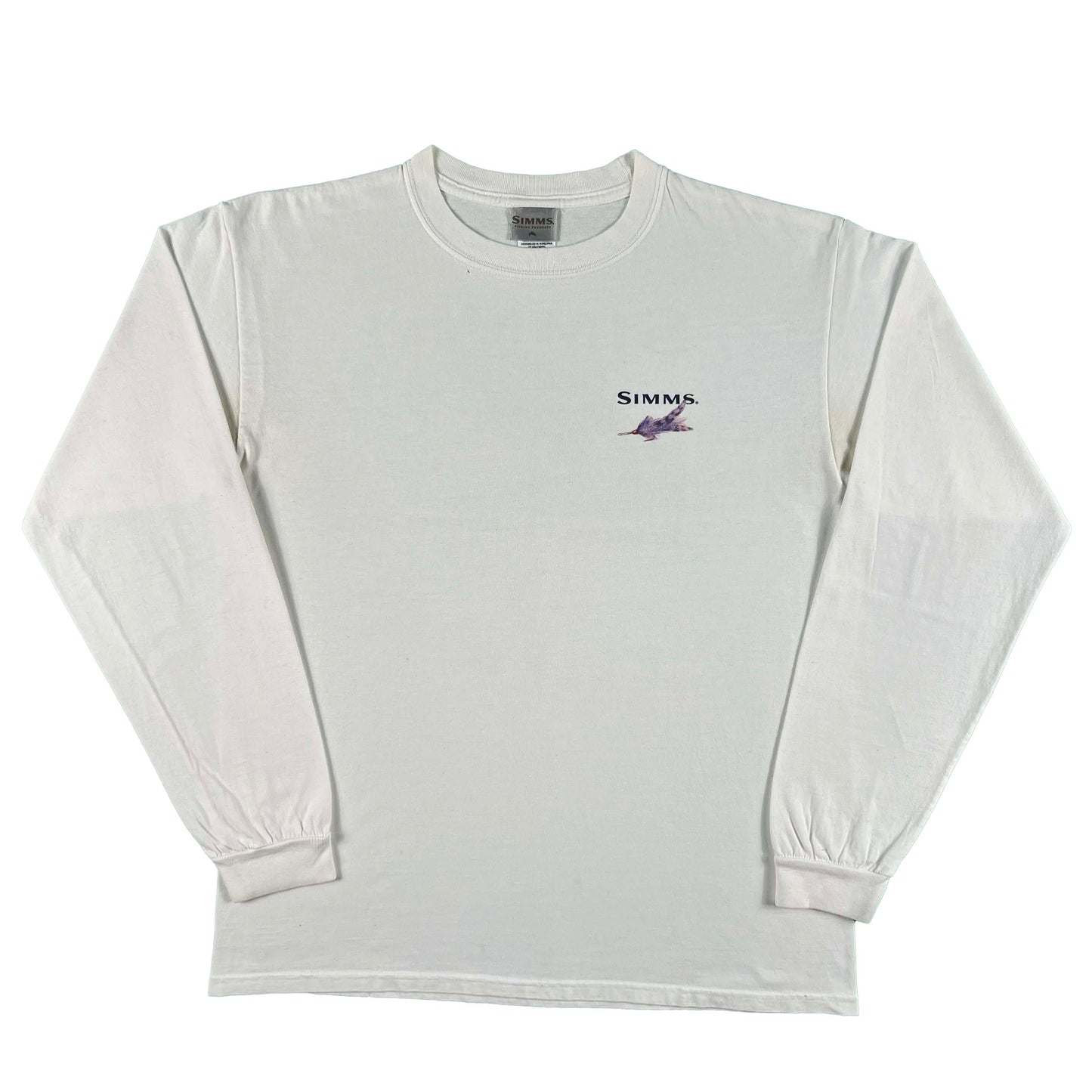 00s Simms Tarpon Fly Fishing Long Sleeve Tee- L