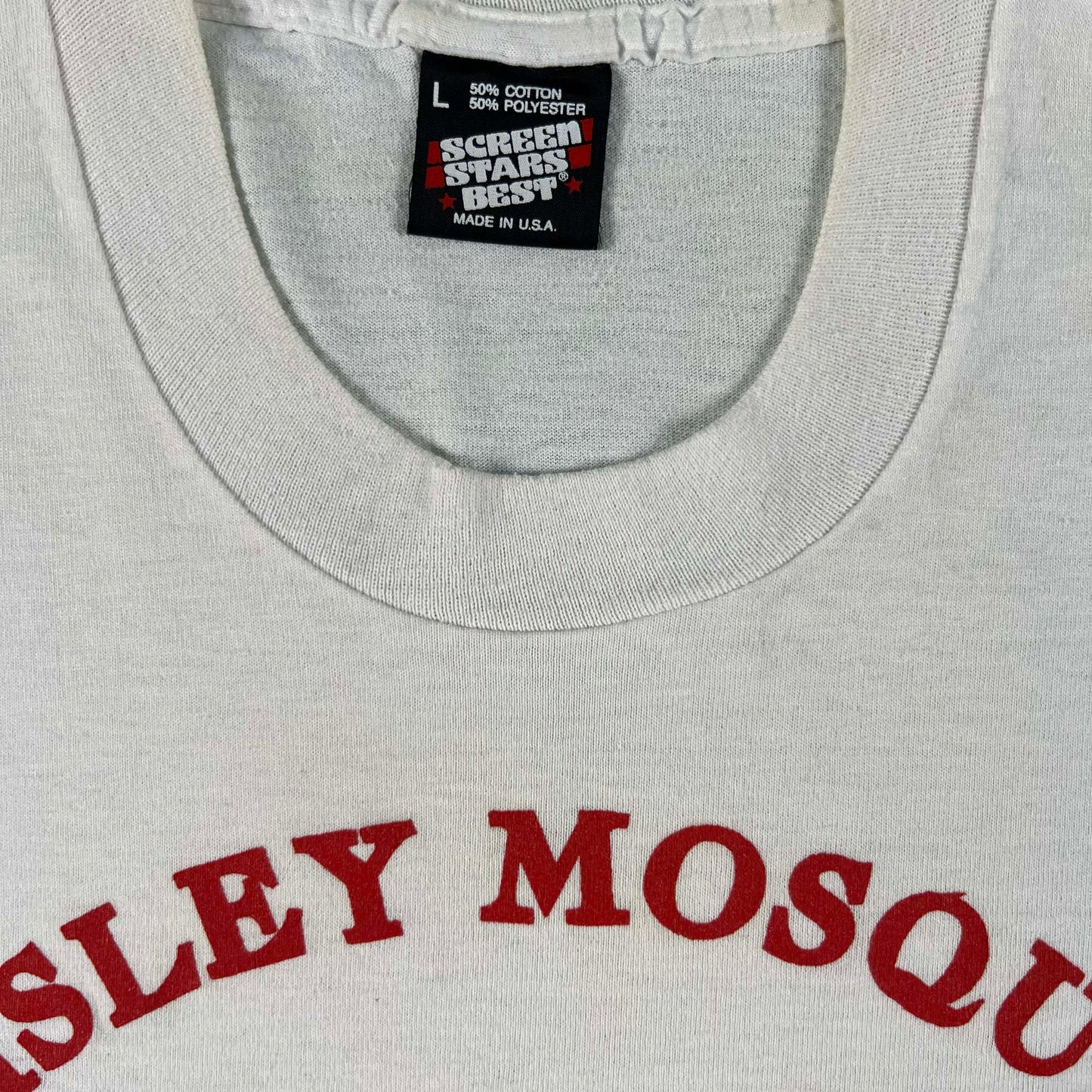 90s Paisley Mosquito Festival Tee- L