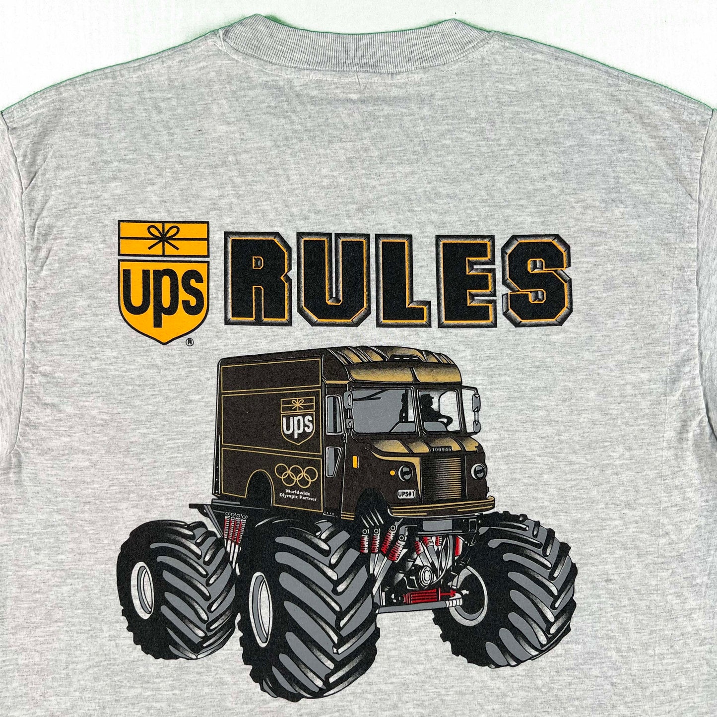 00s UPS Rules Tee- L