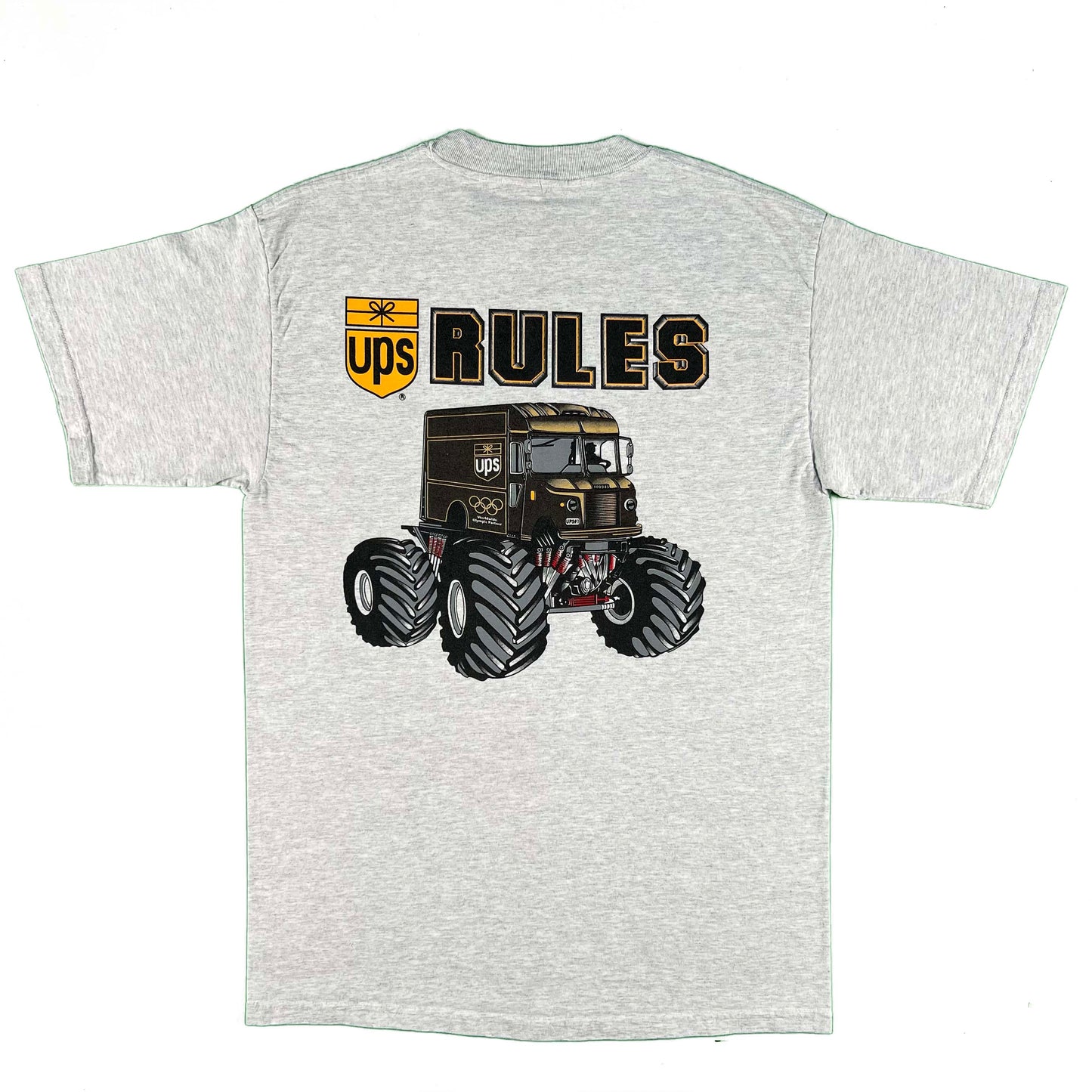 00s UPS Rules Tee- L