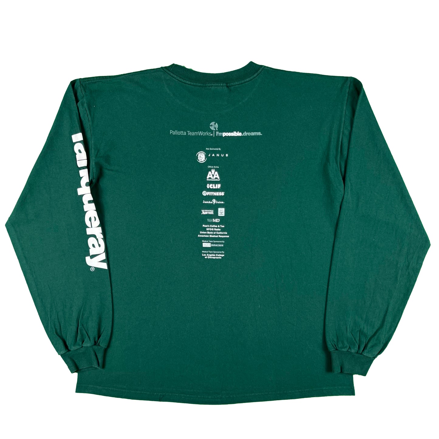90s CaliforniaAIDSRide Long Sleeve Tee- XL