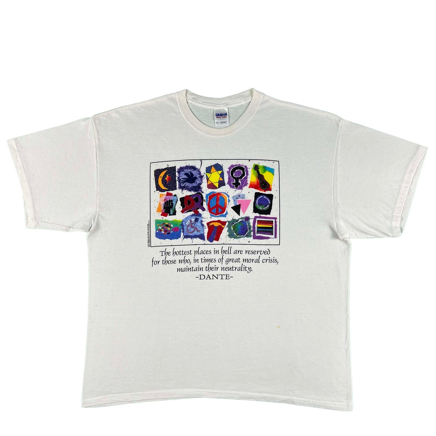 Dante Hell Quote Tee- XXL