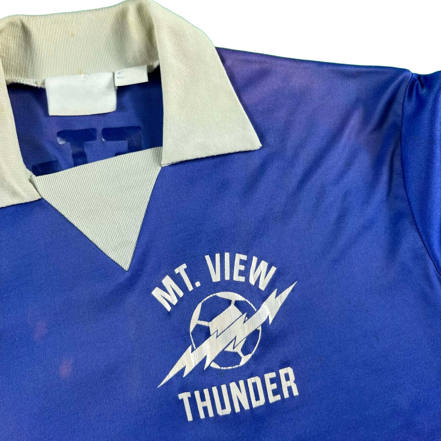 80s Sun Faded Bingo Parlor Soccer Jersey- S
