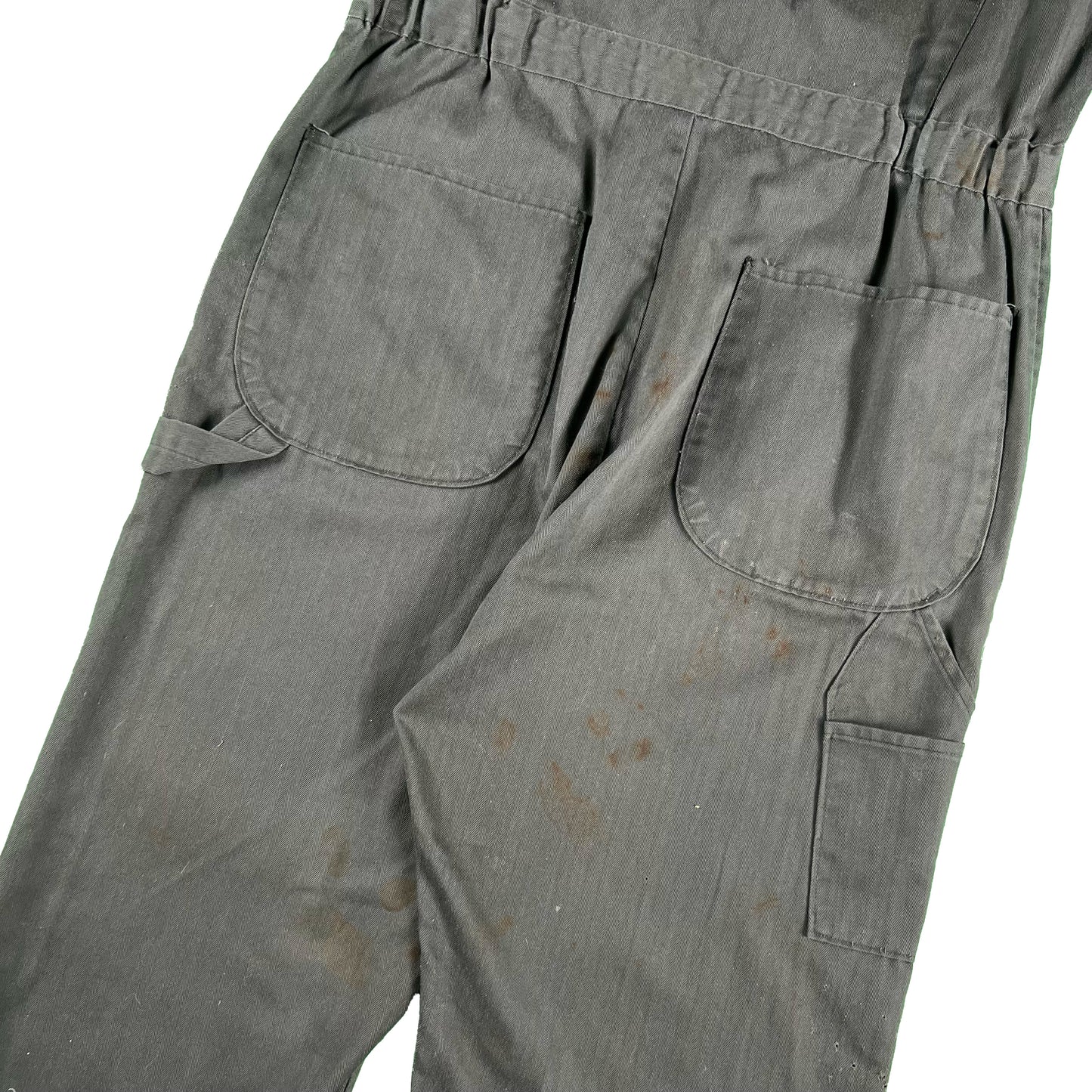 60s Big Mac Dark Grey Coveralls- Large