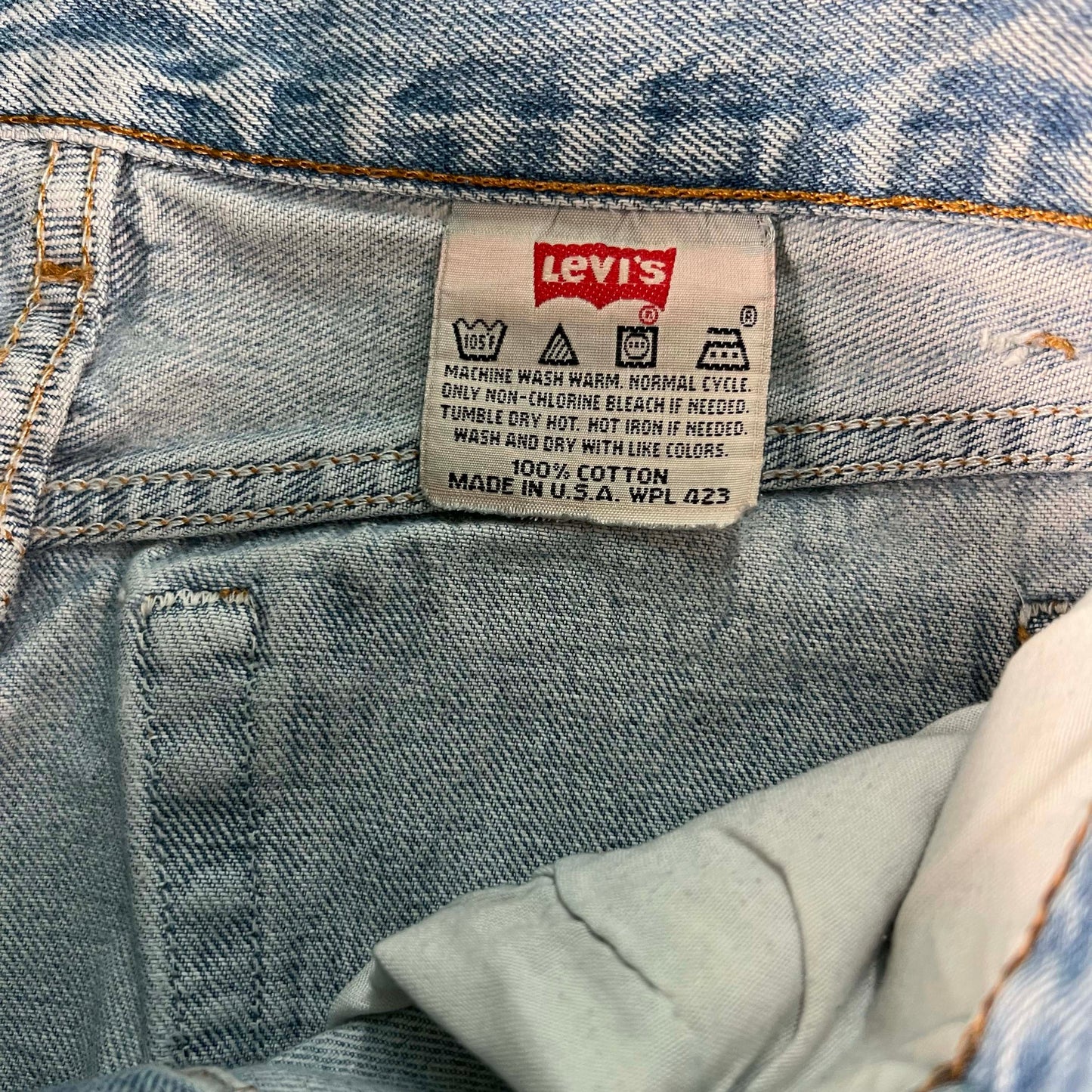 90s Levi's 17501 Button Fly Denim- 26x31