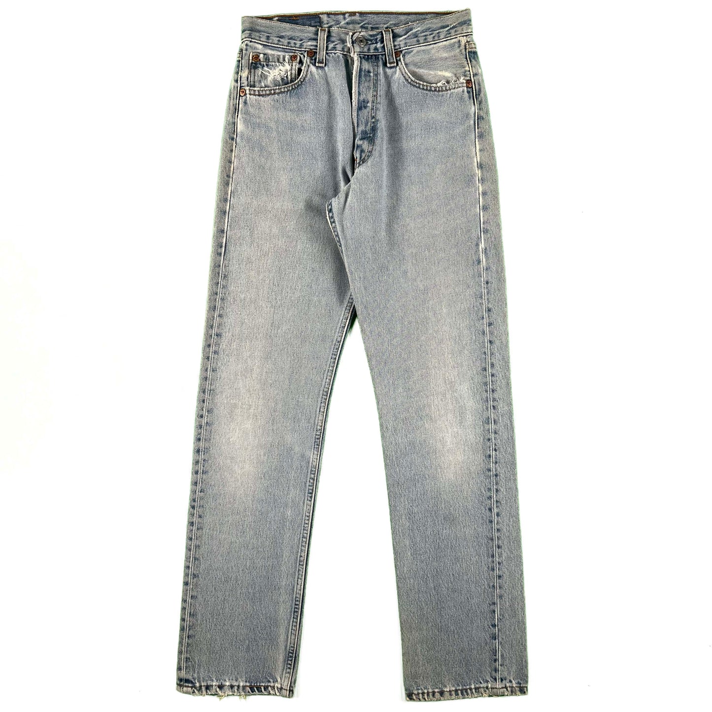 90s Light Wash Levi's 501 Denim- 26x31