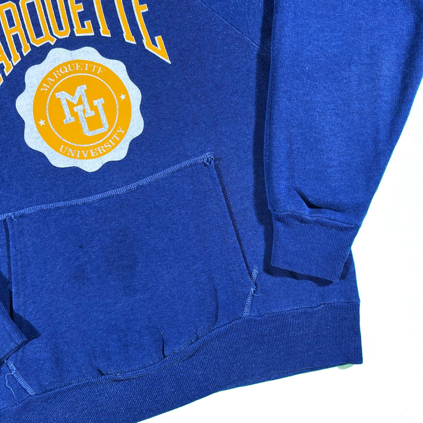 70s Marquette Sun Faded Hoodie- S