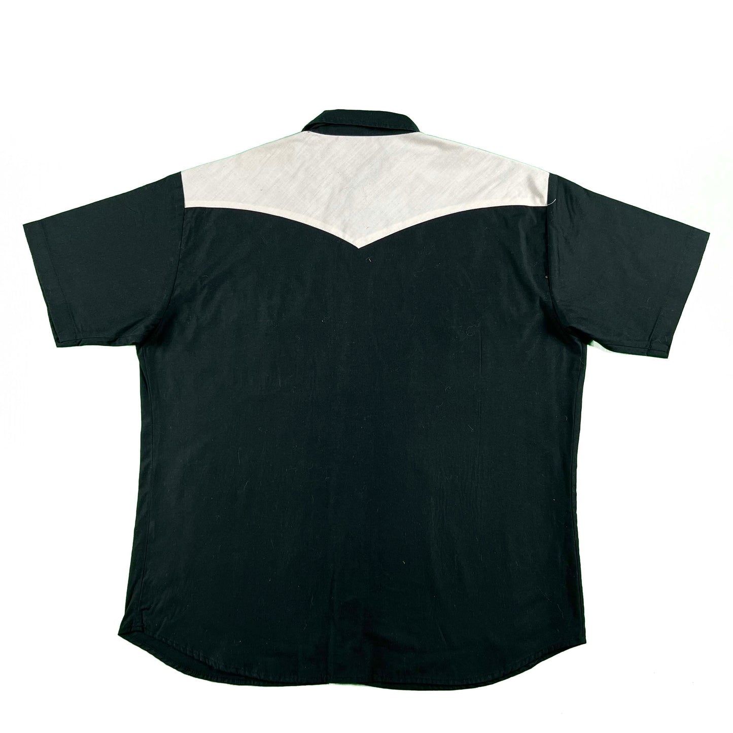 90s Skulls & Revolvers Pearl Snap Shirt- XL