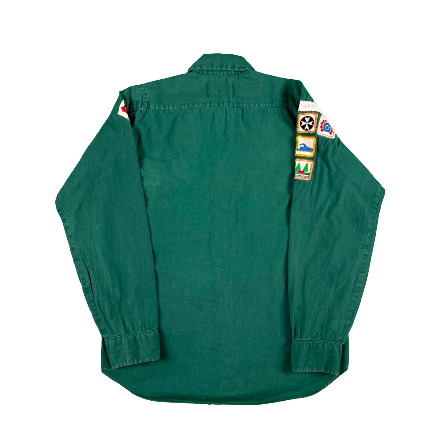60s Boy Scouts of Canada Uniform Shirt- XS