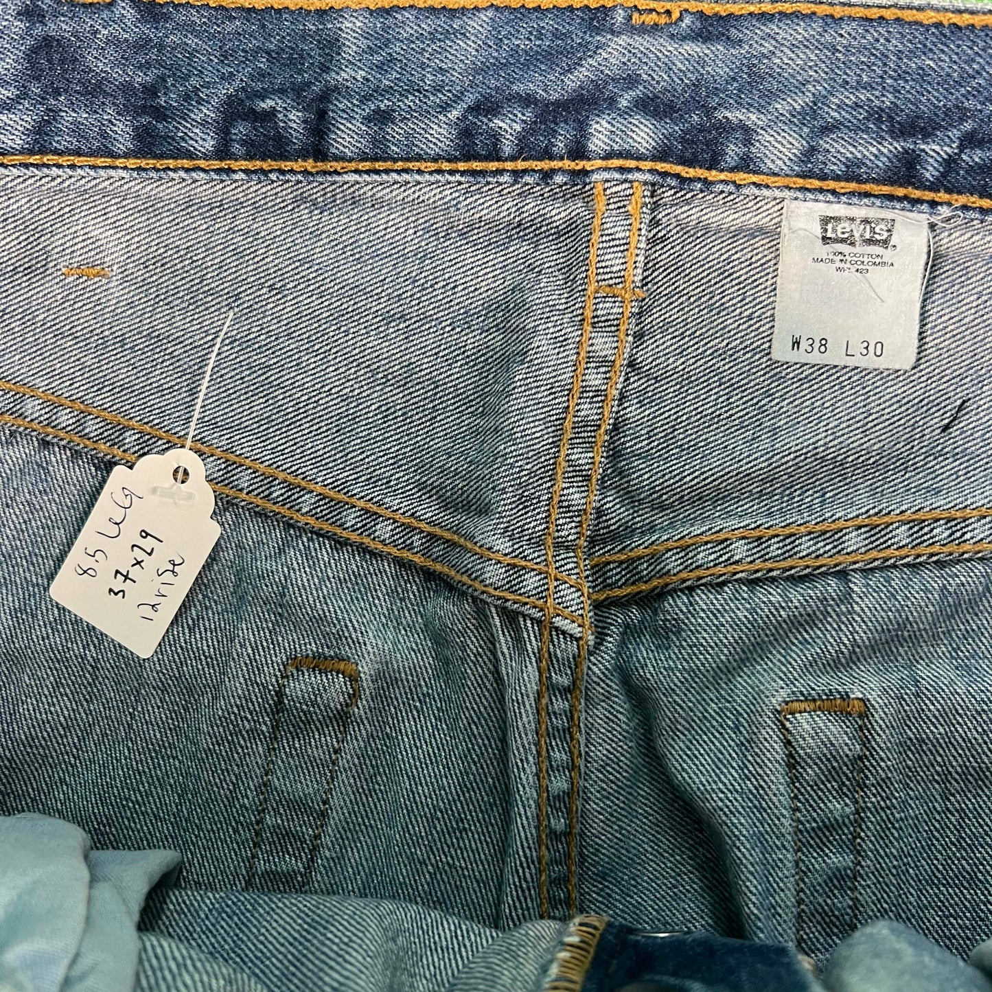 00s Paper Tag Levi's 501 Denim- 37x29