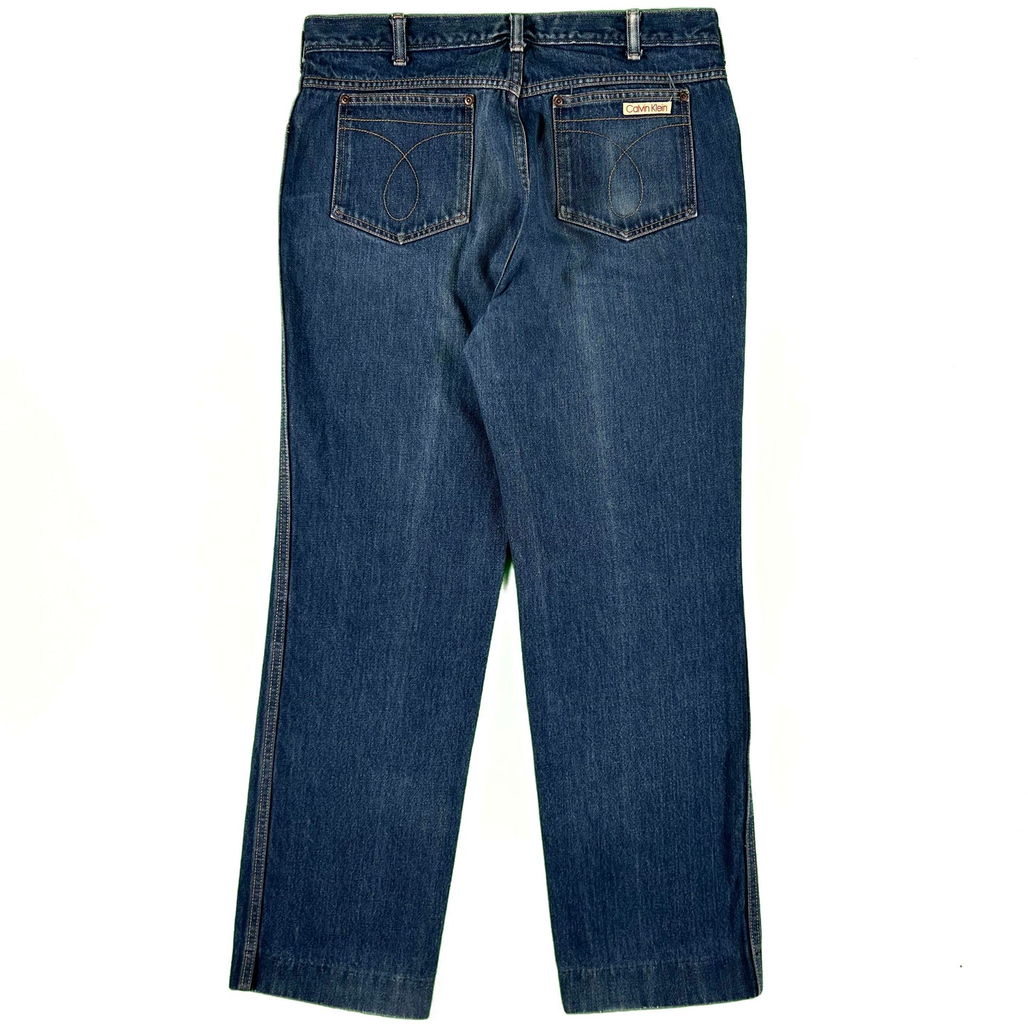 80s Calvin Klein Dark Wash Denim- 34x30.5