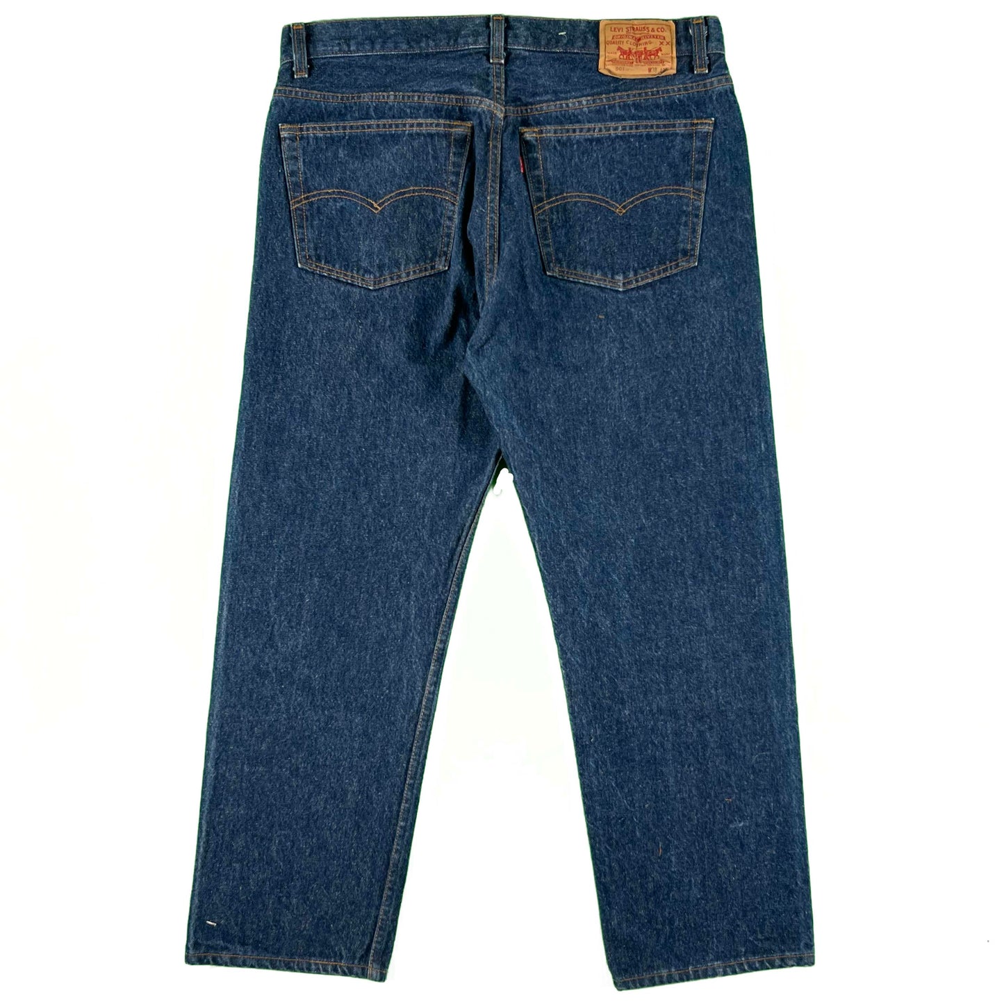 80s Levi's 501 Dark Wash Denim- 35x27