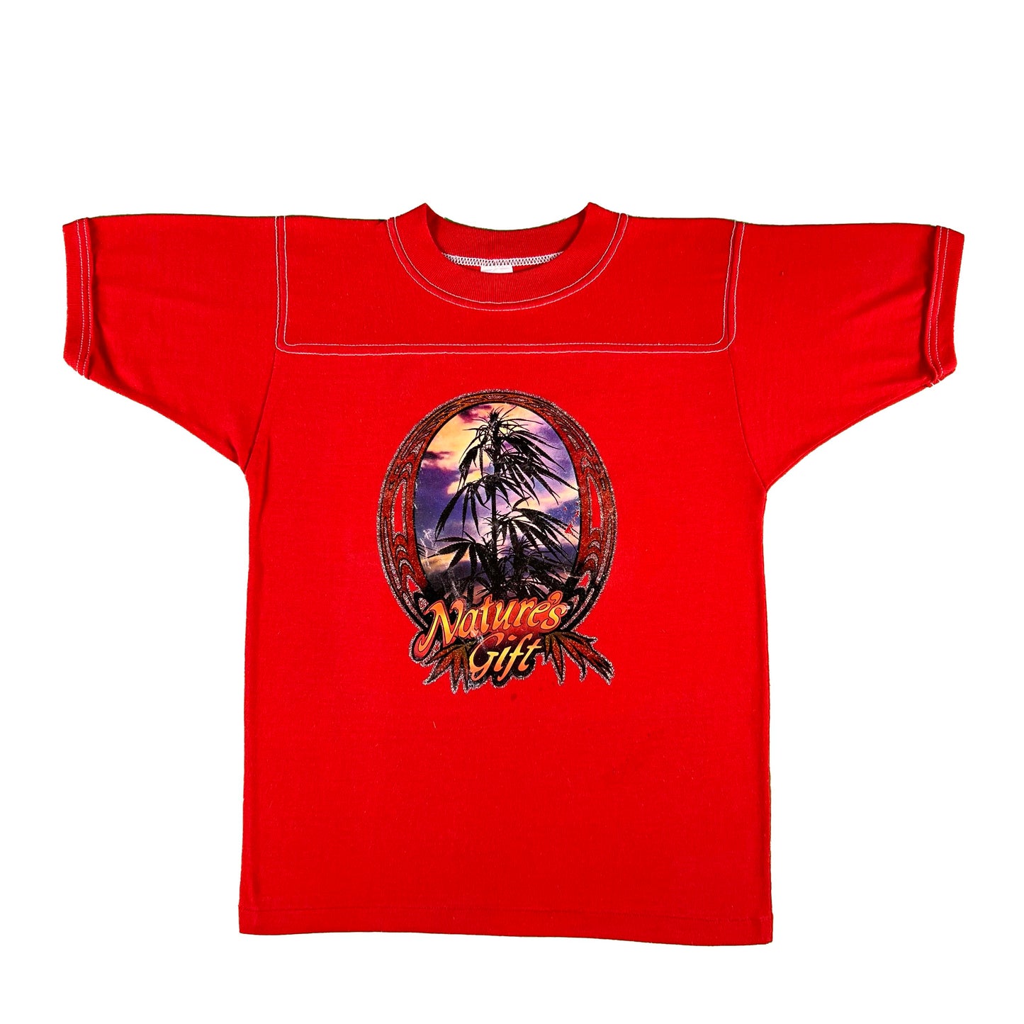 70s Nature's Gift Weed Tee- S
