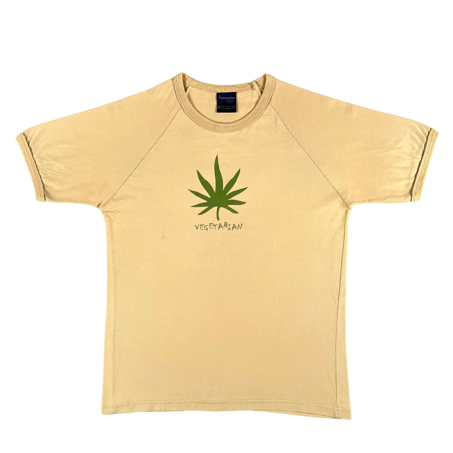 00s Vegetarian Weed Tee- M