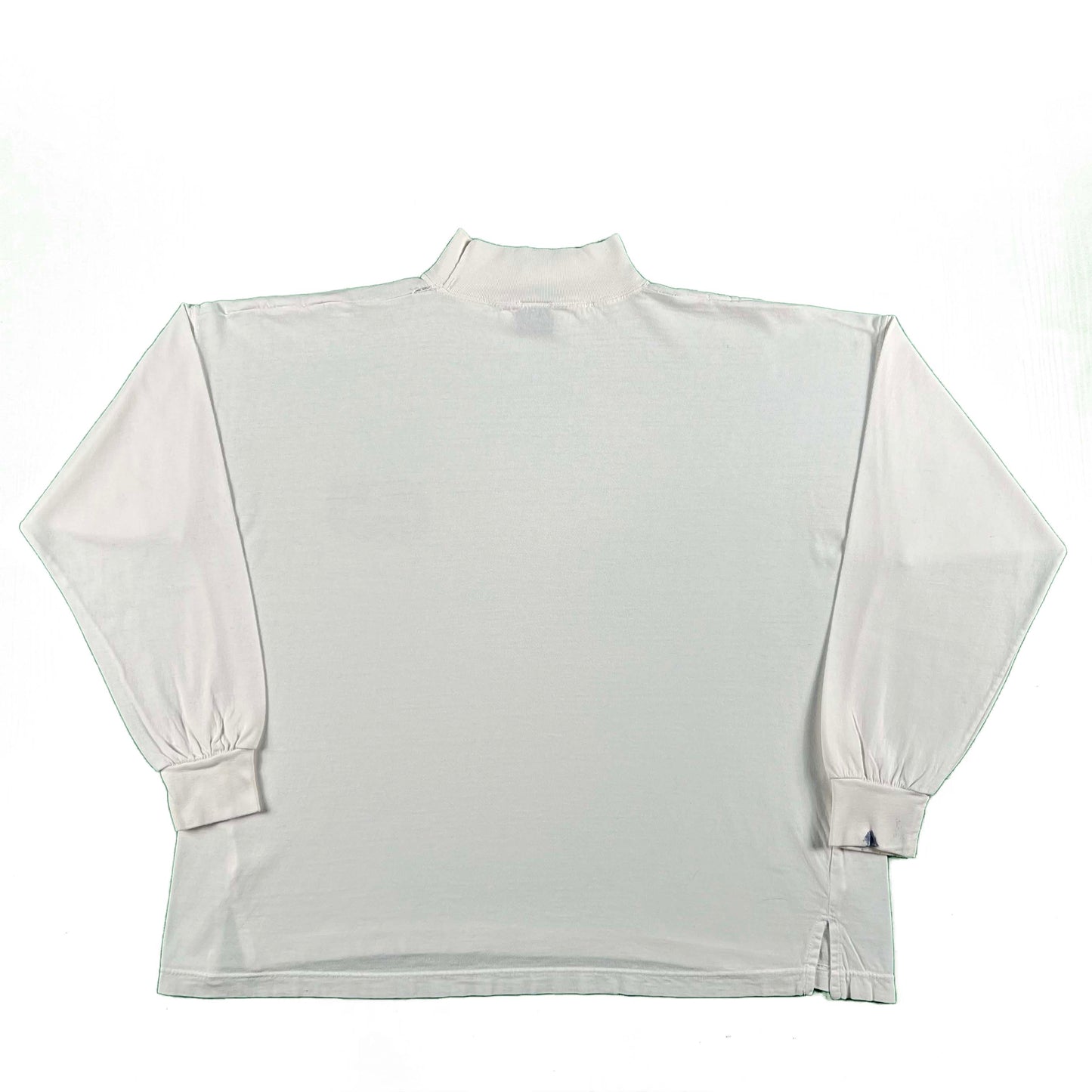 90s 'Nick Loves His Grandma' Photoprint Mock Neck Long Sleeve- XL