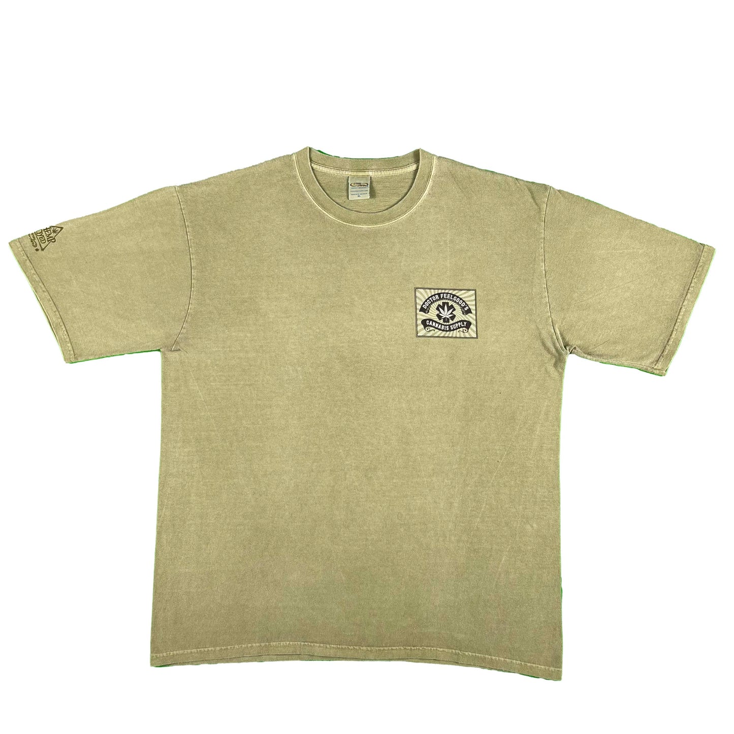 00s Doctor Feelgood's Weed Tee- XL