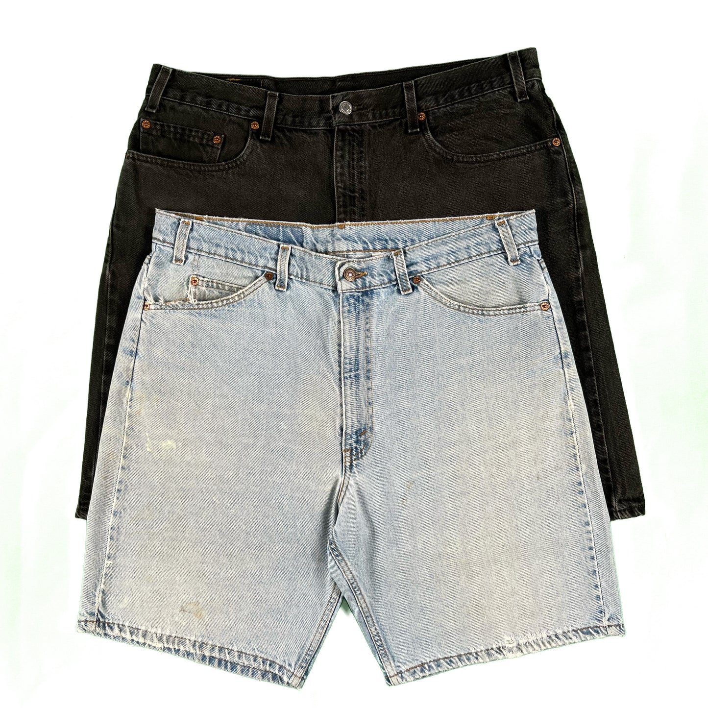 90s Levi's 550 Jorts 2 Pack-(37x10/9)