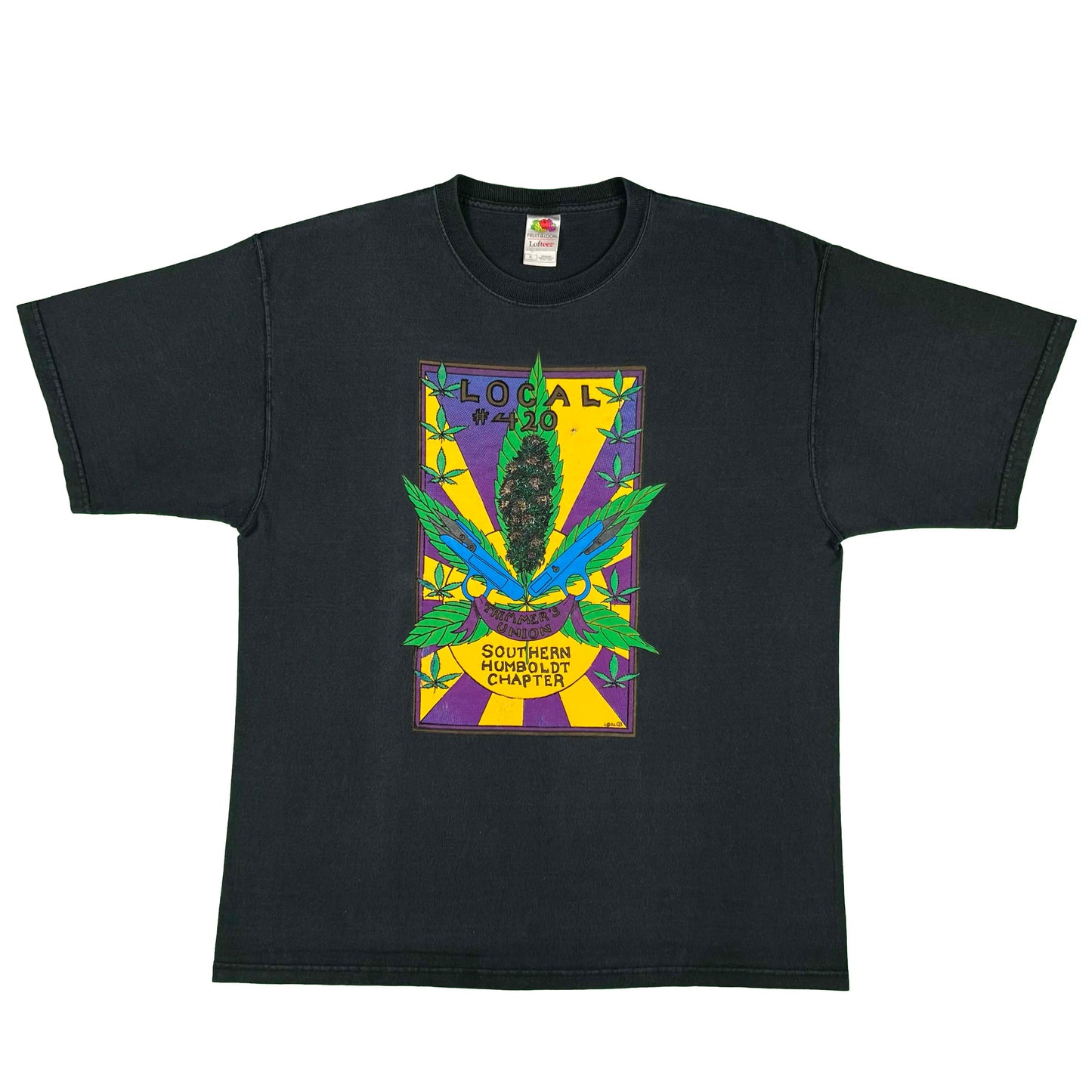 00s Humboldt Weed Trimmer's Union Tee- XL