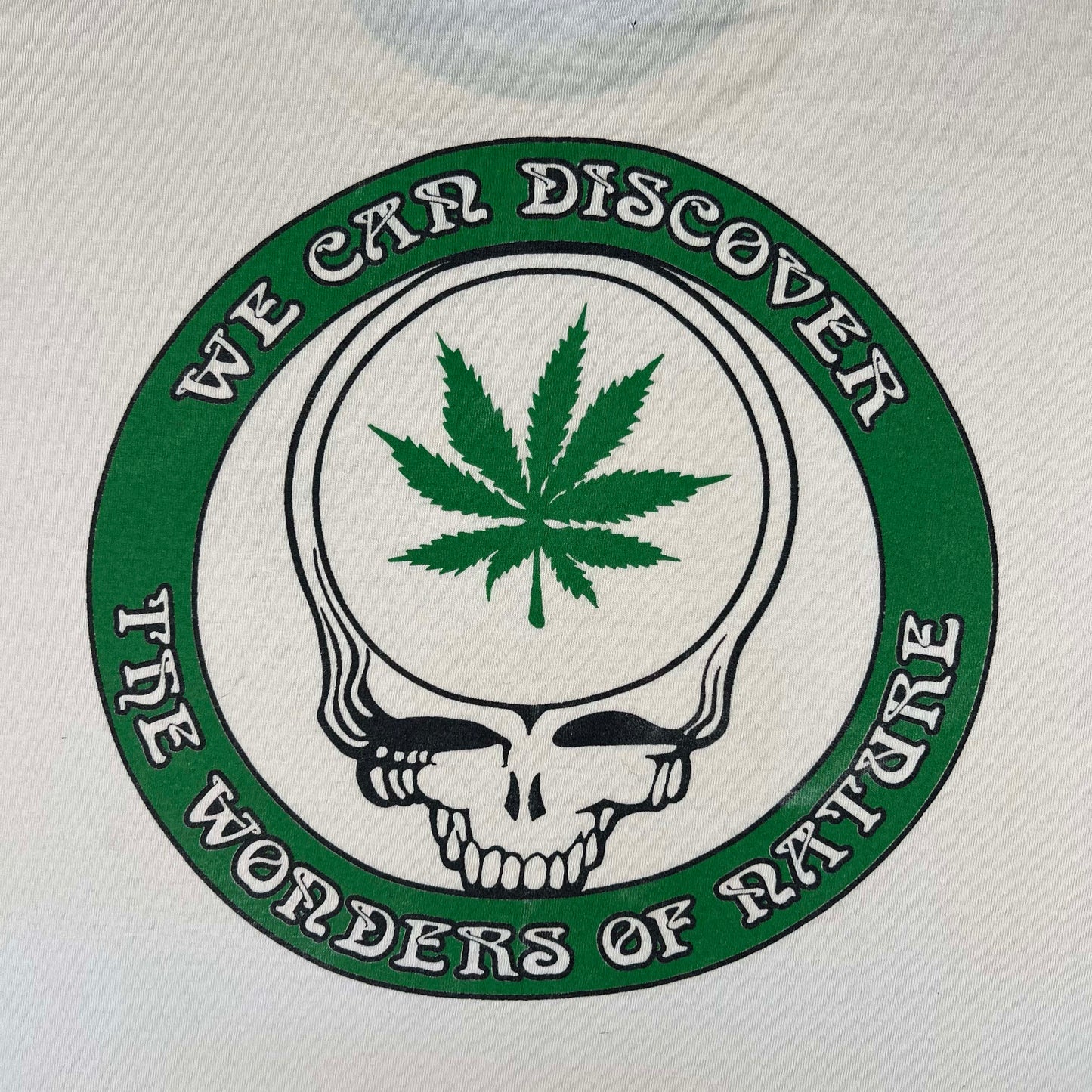 90s Grateful Dead Style Weed Tee- XL