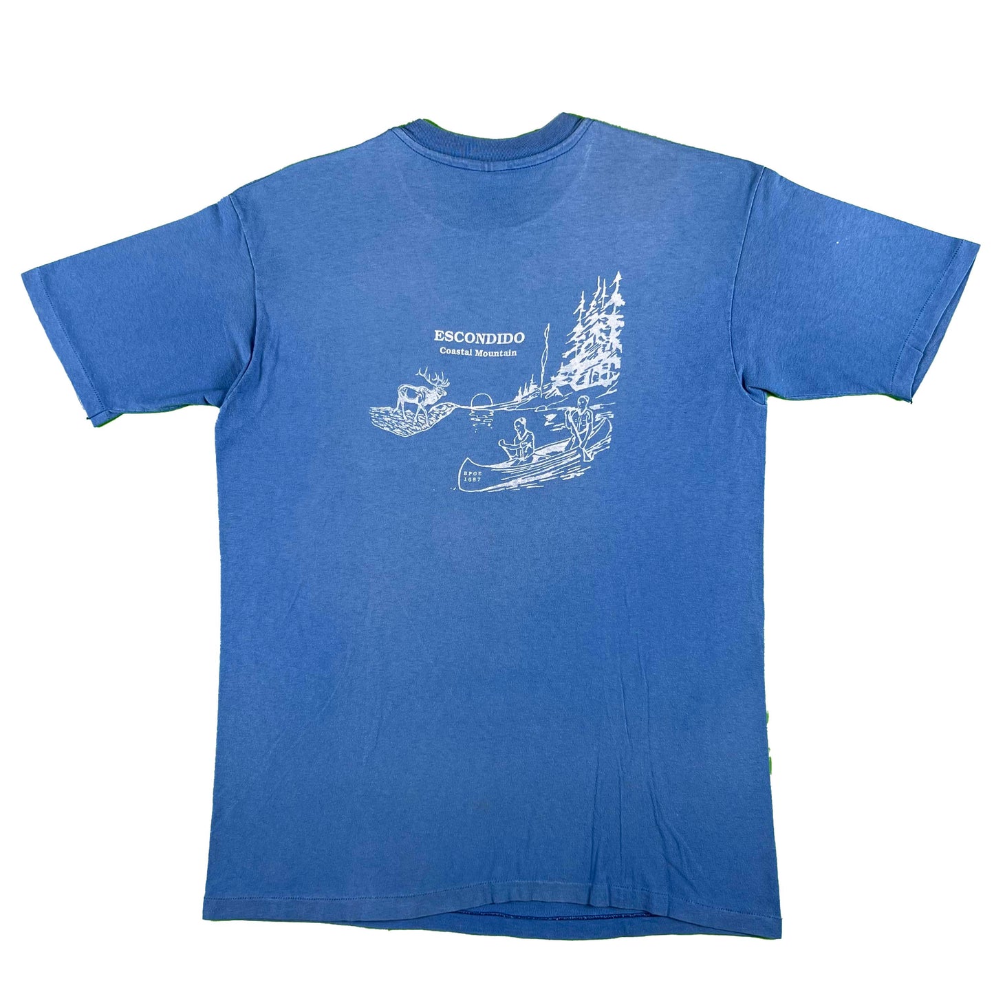 80s BSA Escondido Coastal Mountain Pocket Tee- XL