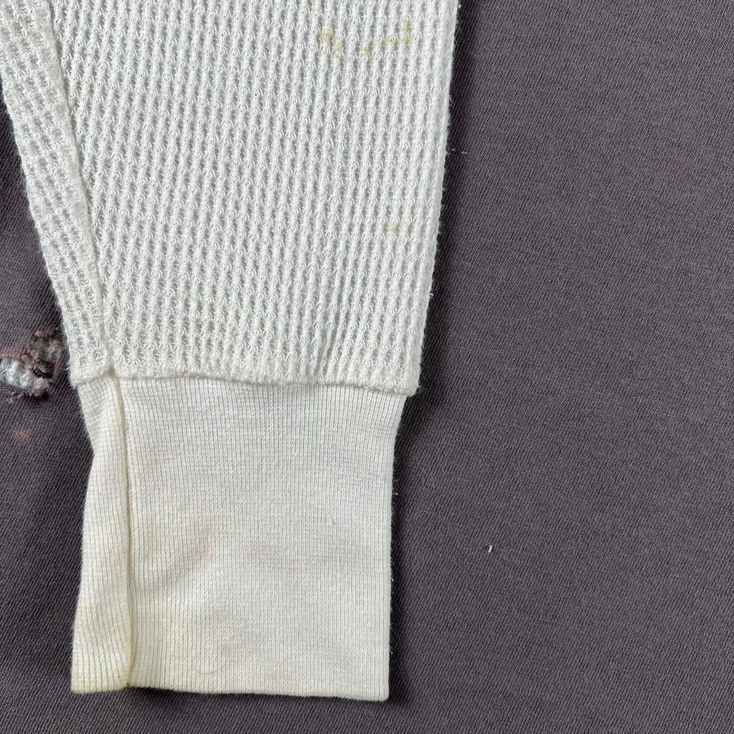 90s Perfectly Faded Willamette U Tee & Waffle Knit Thermal- XL