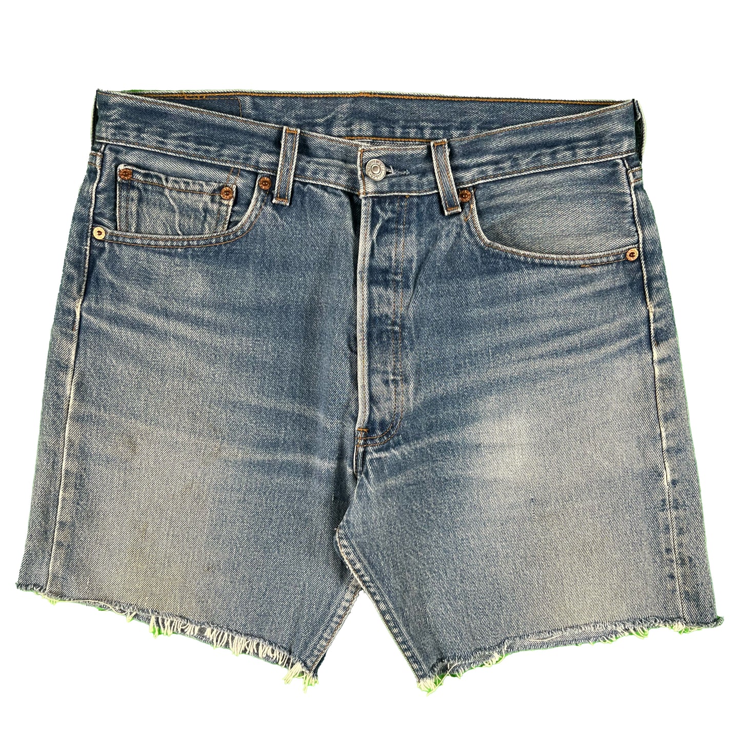 70s BSA/90s Levi's 501s Shorts 2 Pack-(32x7/4.5)