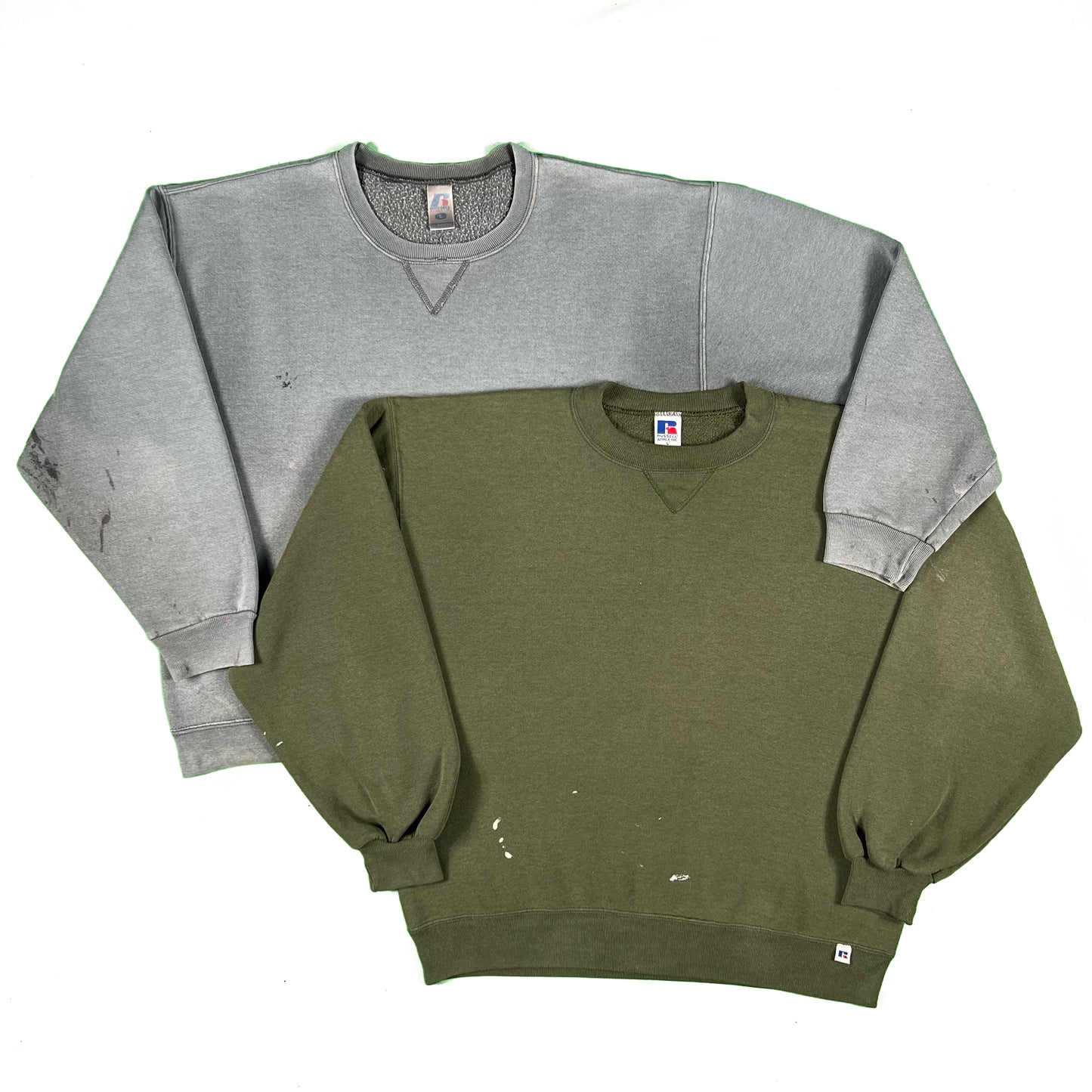Y2K/90s Faded Russell Sweatshirt 2 Pack- L